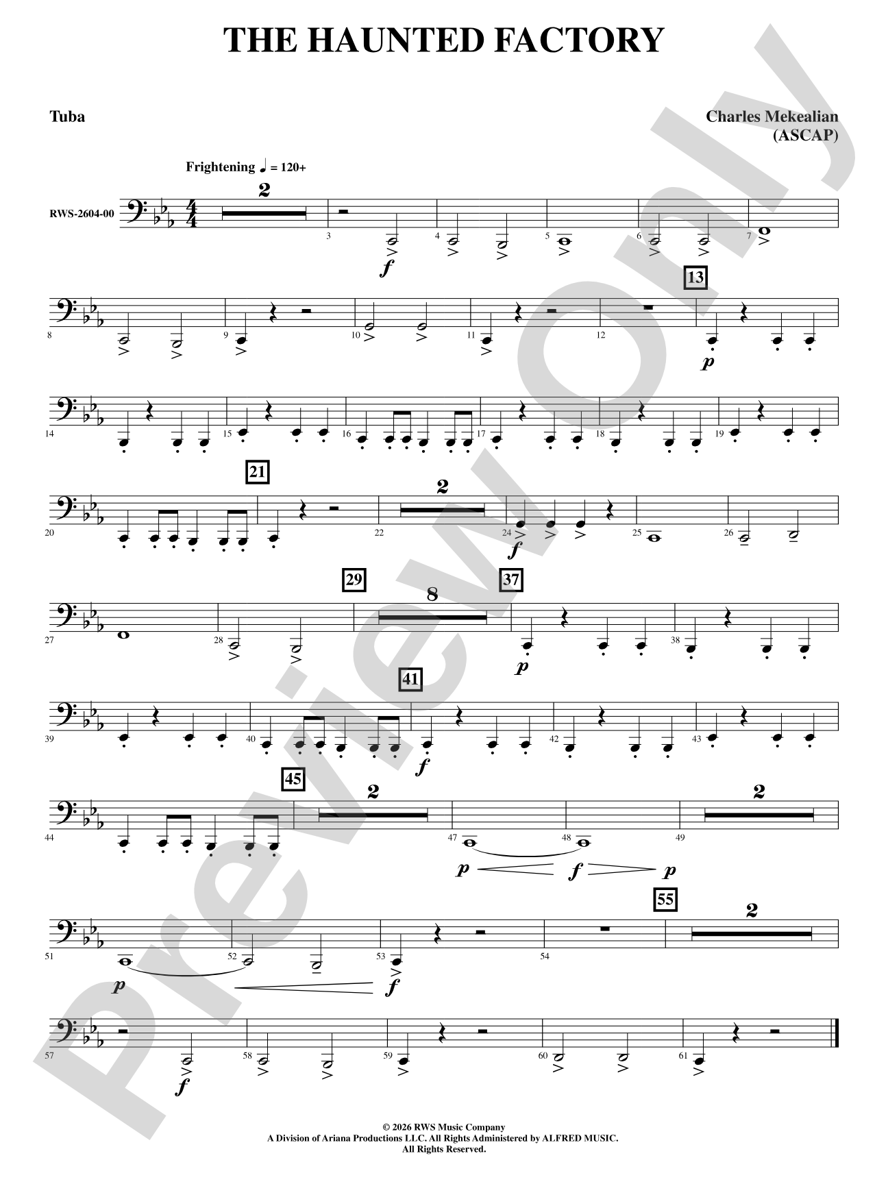 The Haunted Factory: Tuba