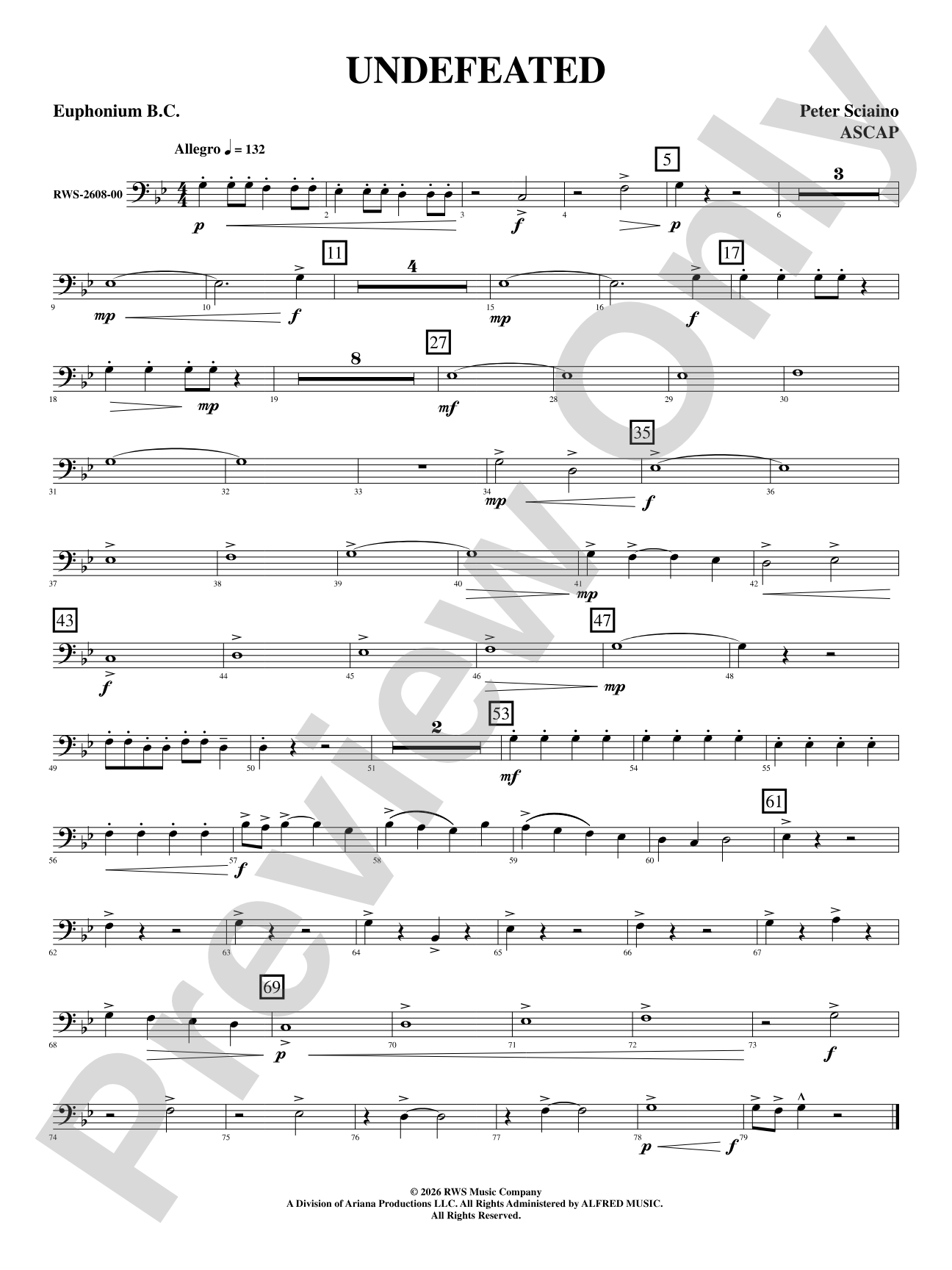 Undefeated: Baritone B.C.