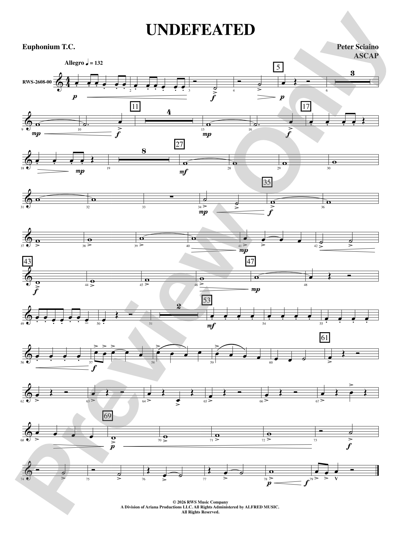 Undefeated: Baritone T.C.