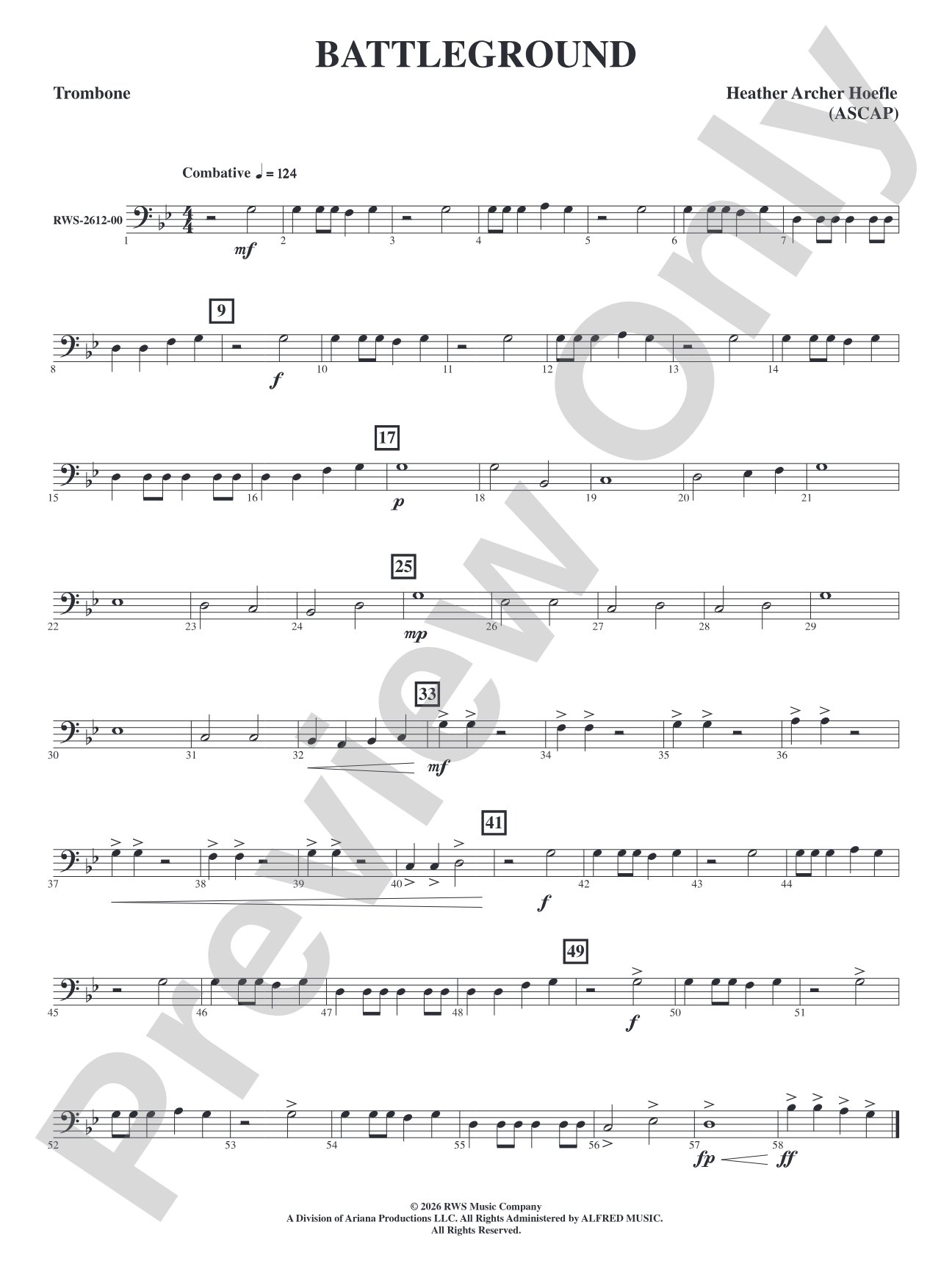 Battleground: 1st Trombone