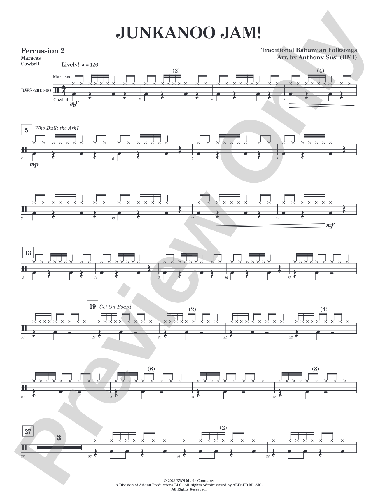 Junkanoo Jam: 2nd Percussion