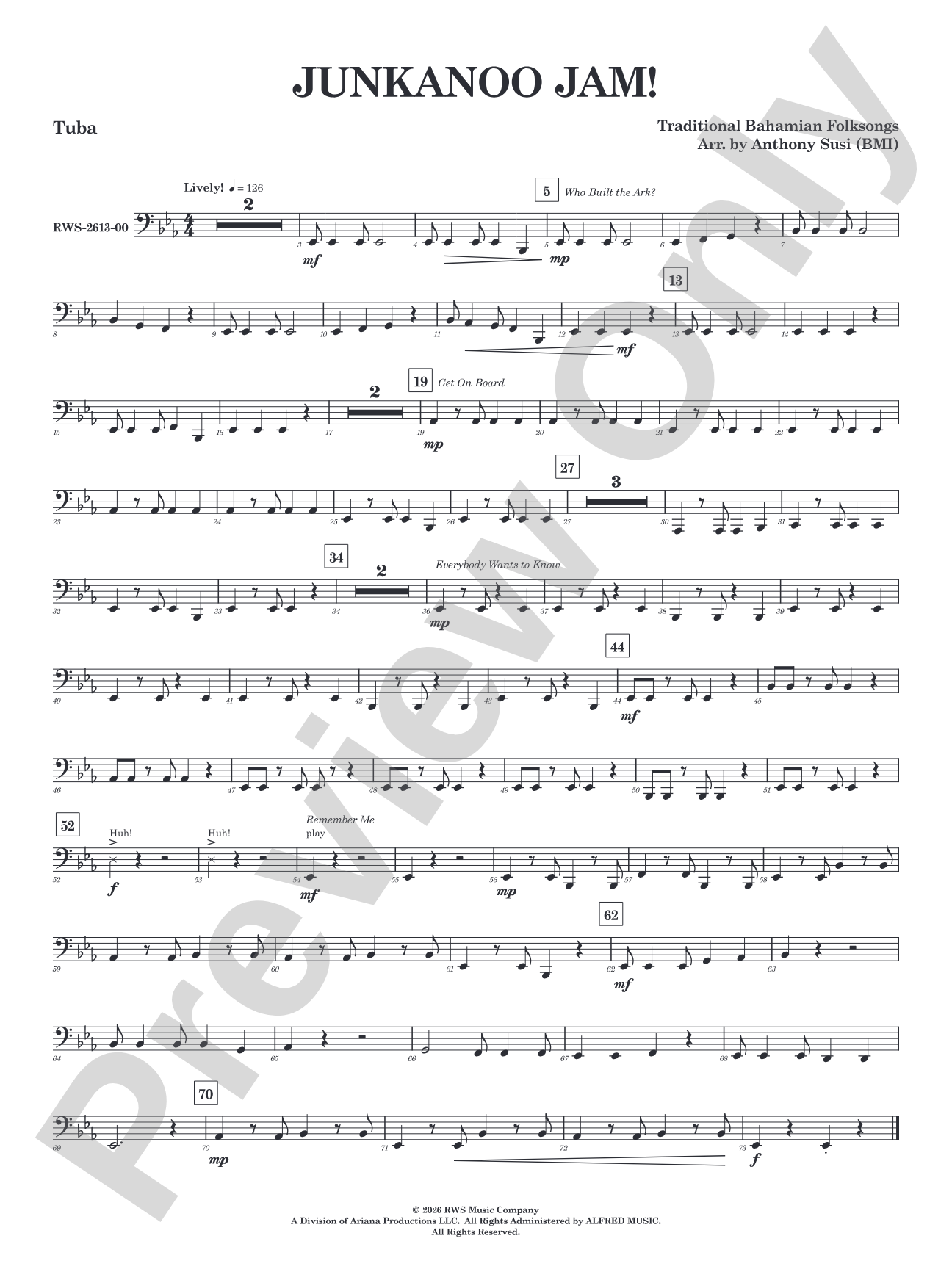 Junkanoo Jam: Tuba