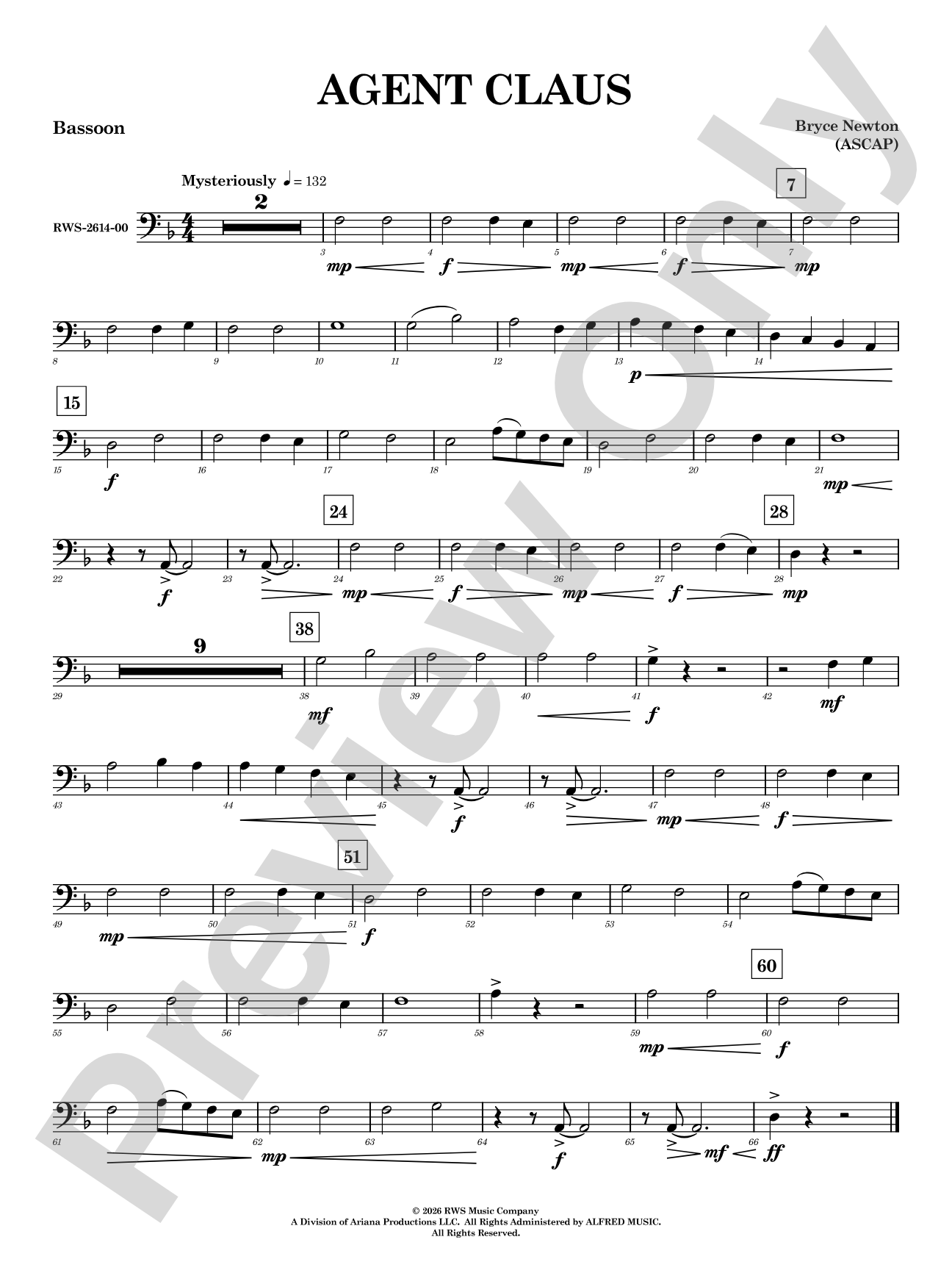 Agent Claus: Bassoon