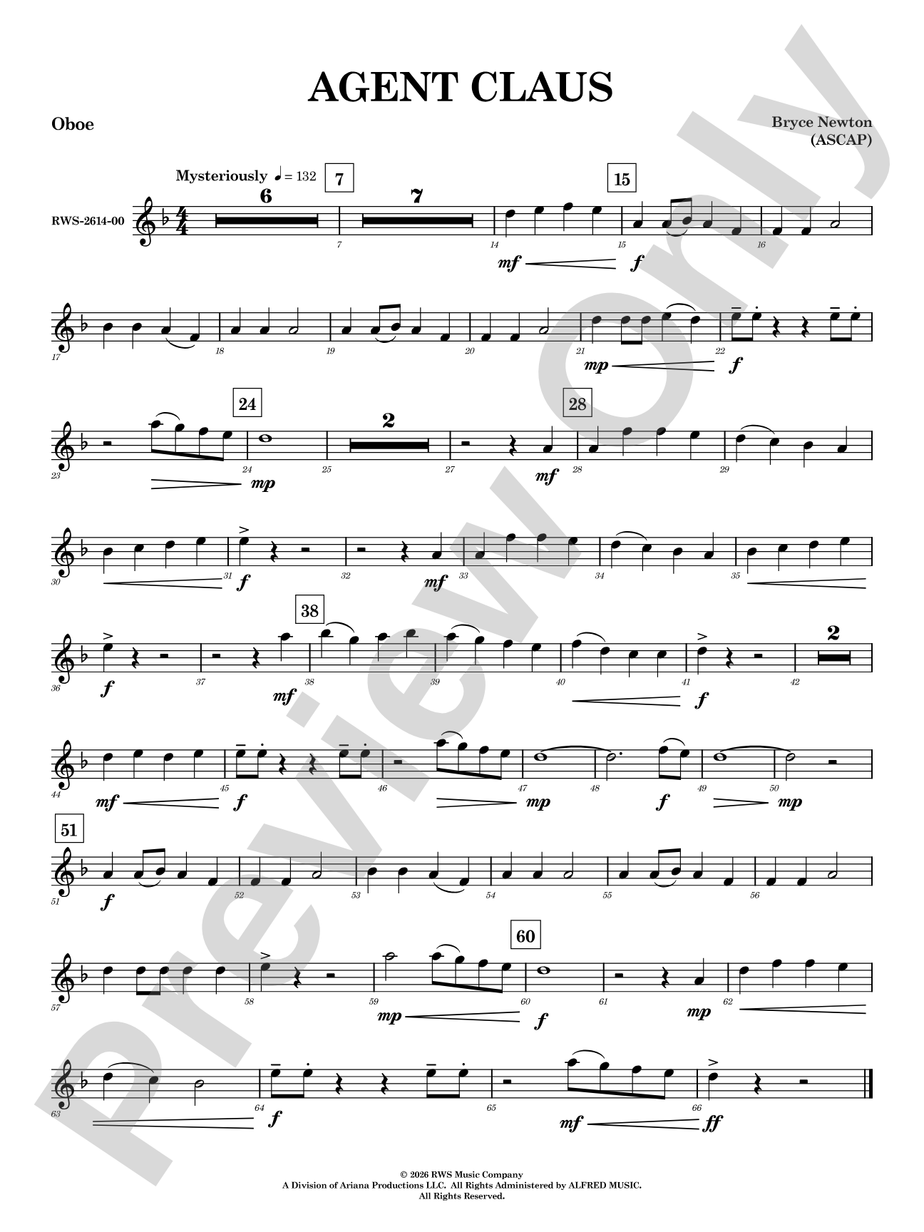 Agent Claus: Oboe