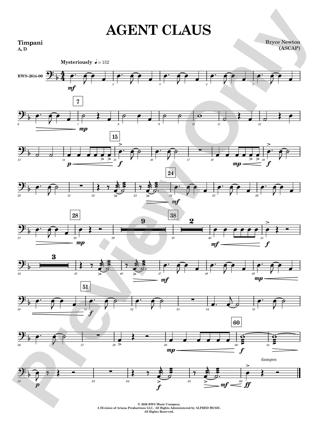Agent Claus: Timpani