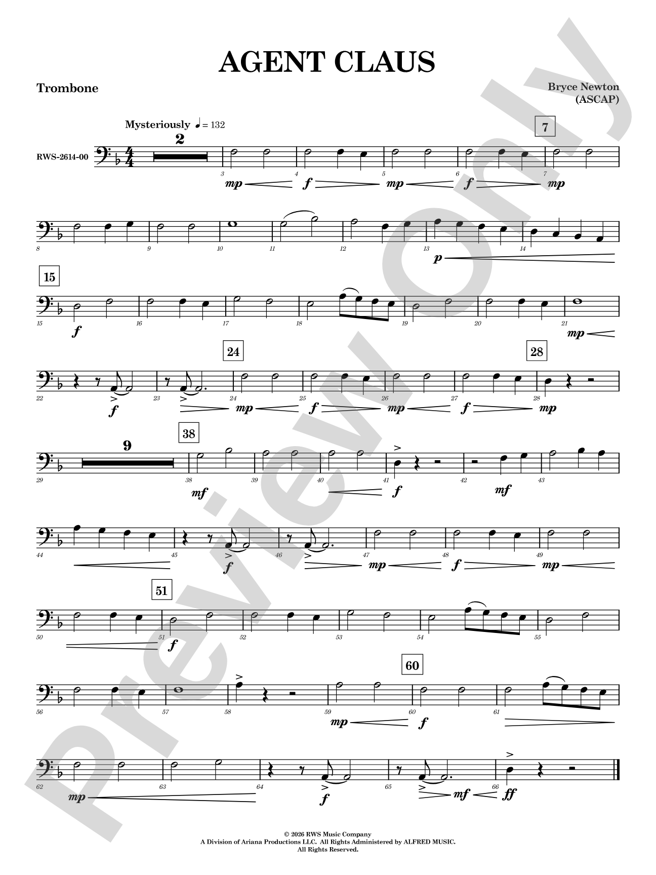 Agent Claus: 1st Trombone