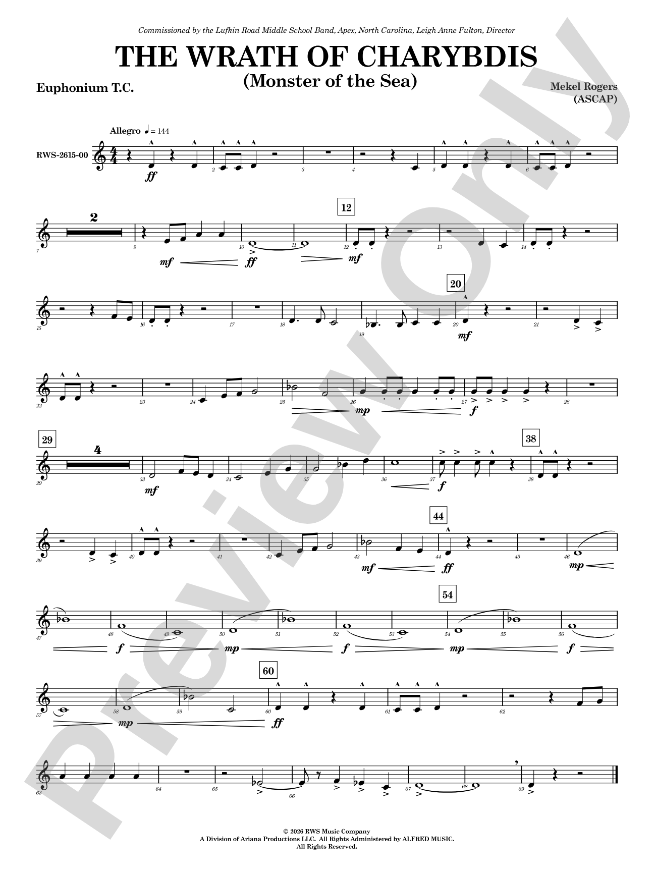 The Wrath of Charybdis: Baritone T.C.