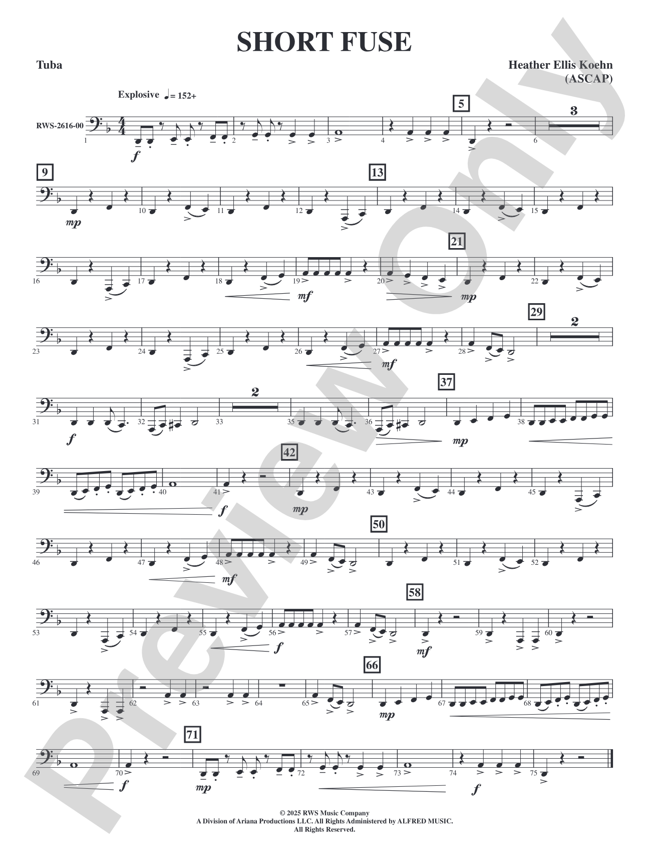 Short Fuse: Tuba