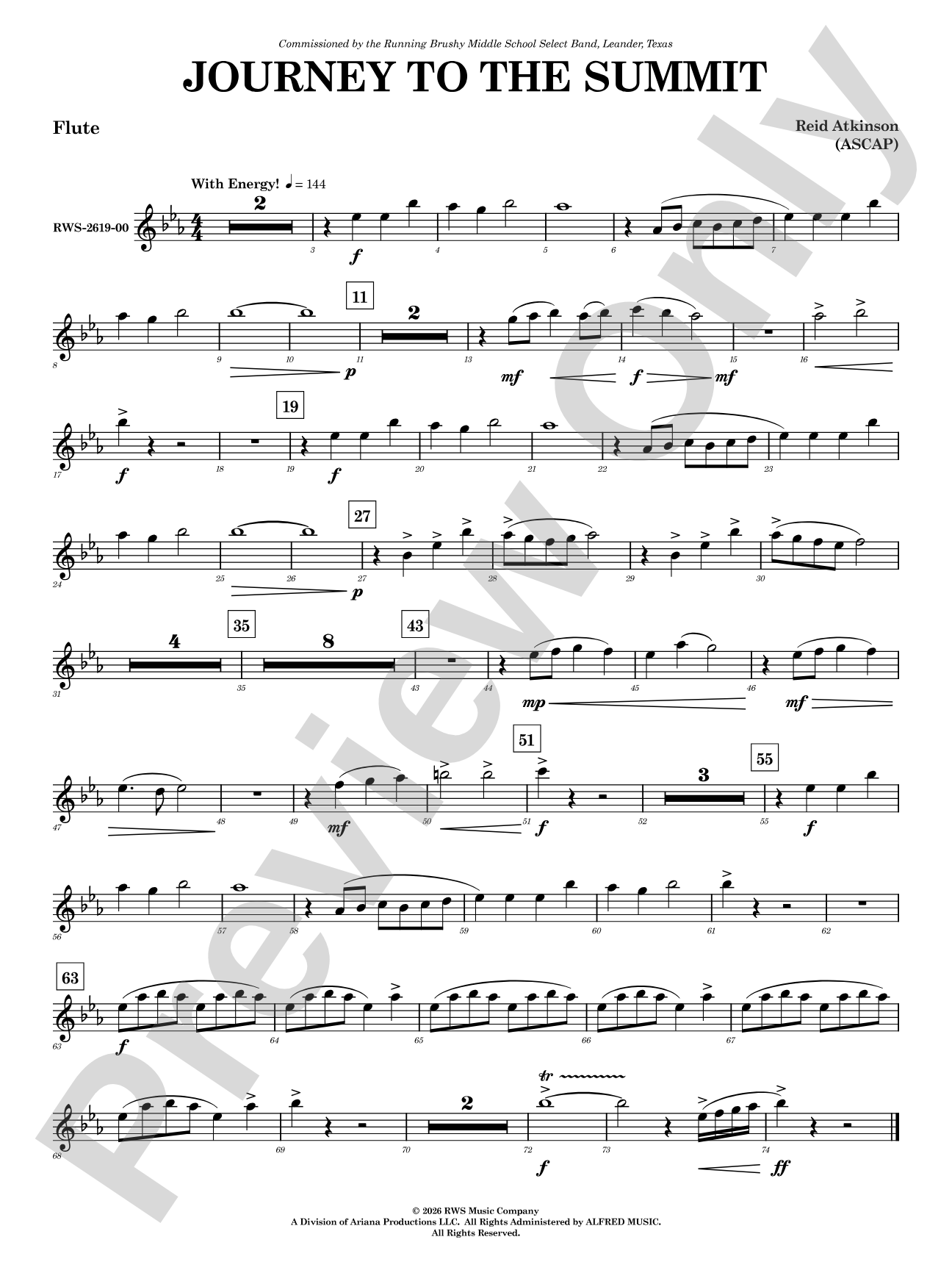 Journey to the Summit: Flute