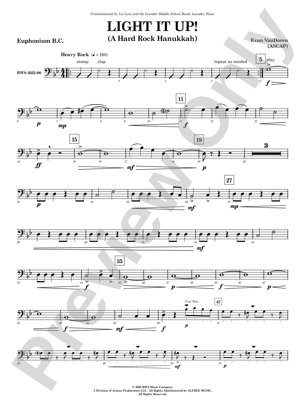 Light It Up!: Baritone B.C.