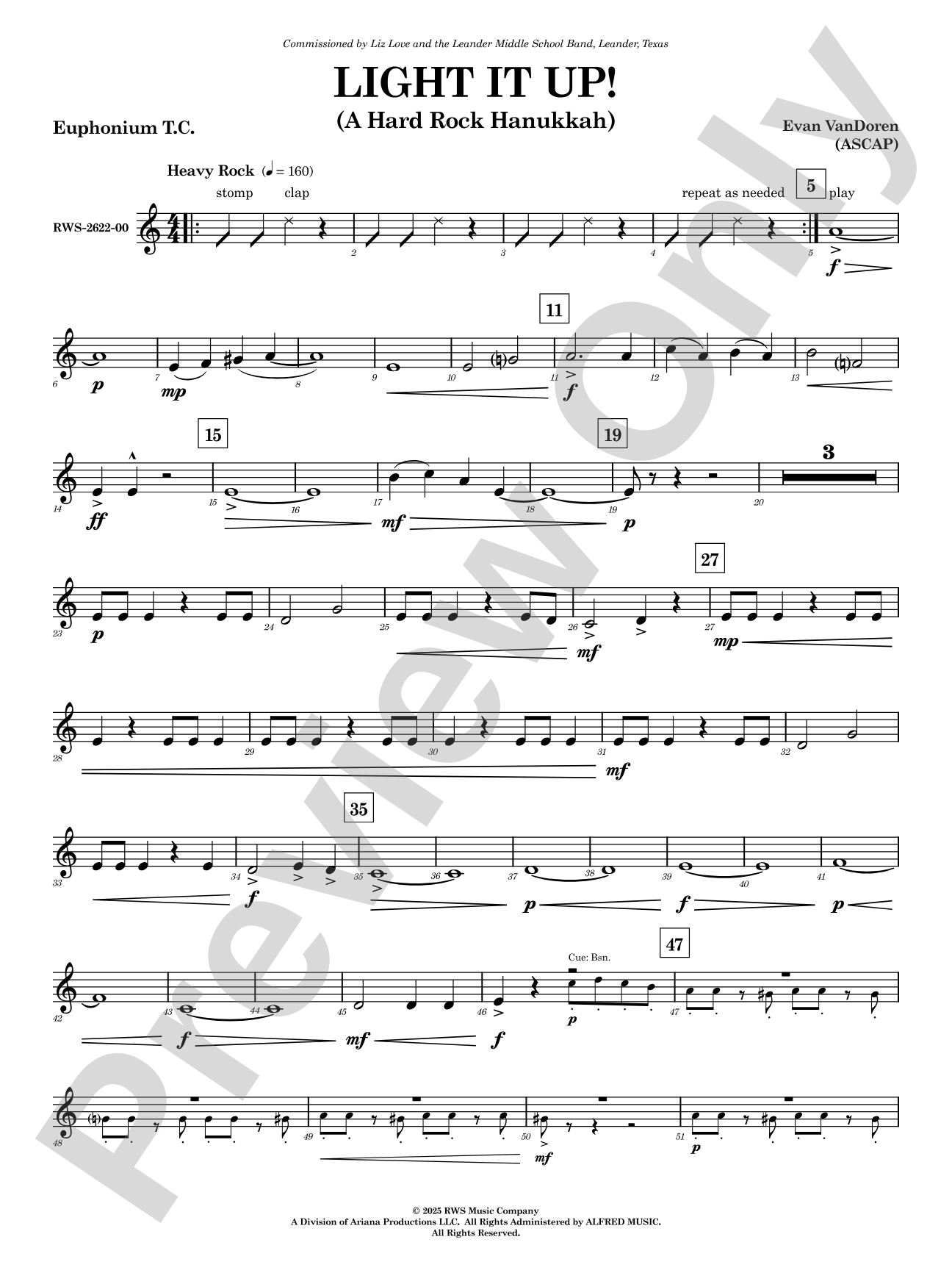 Light It Up!: Baritone T.C.