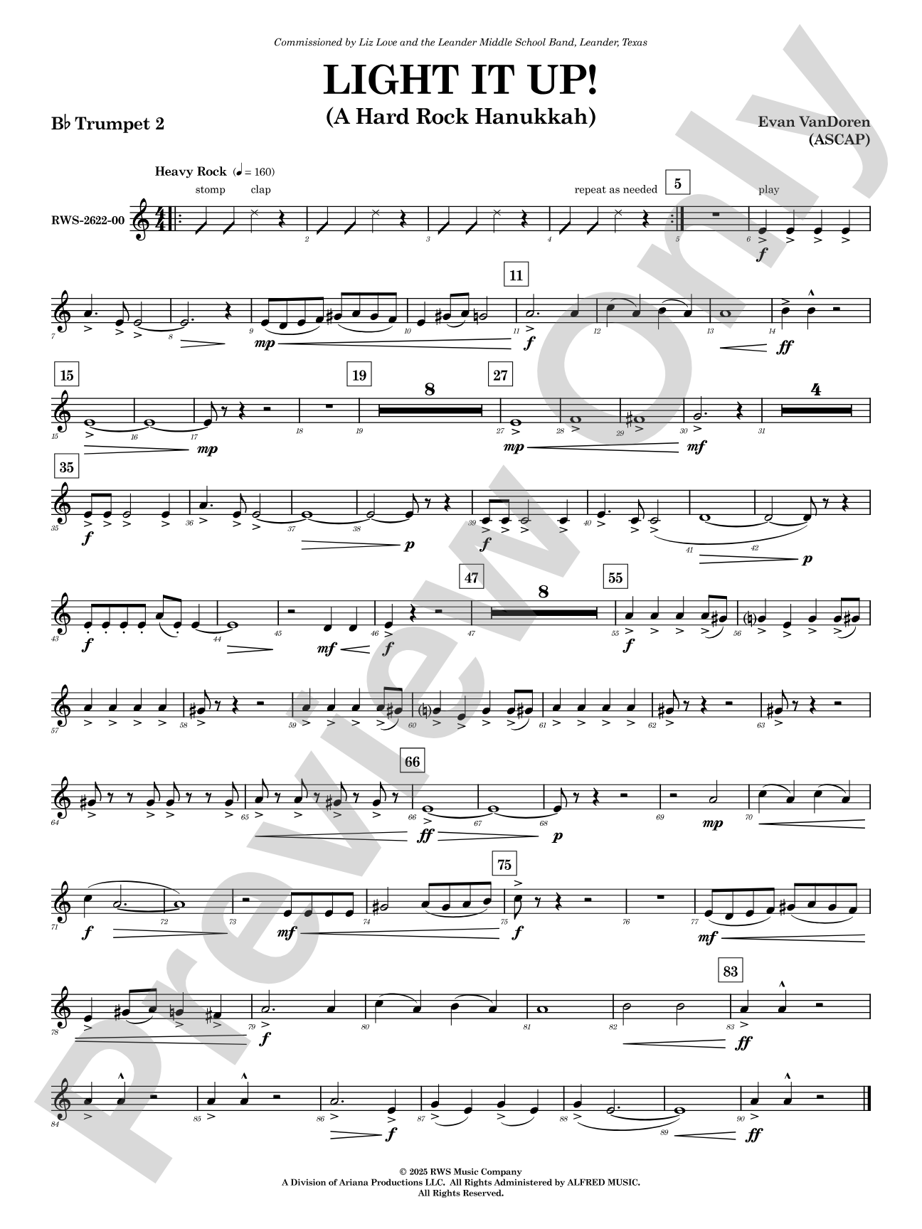 Light It Up!: 2nd B-flat Trumpet