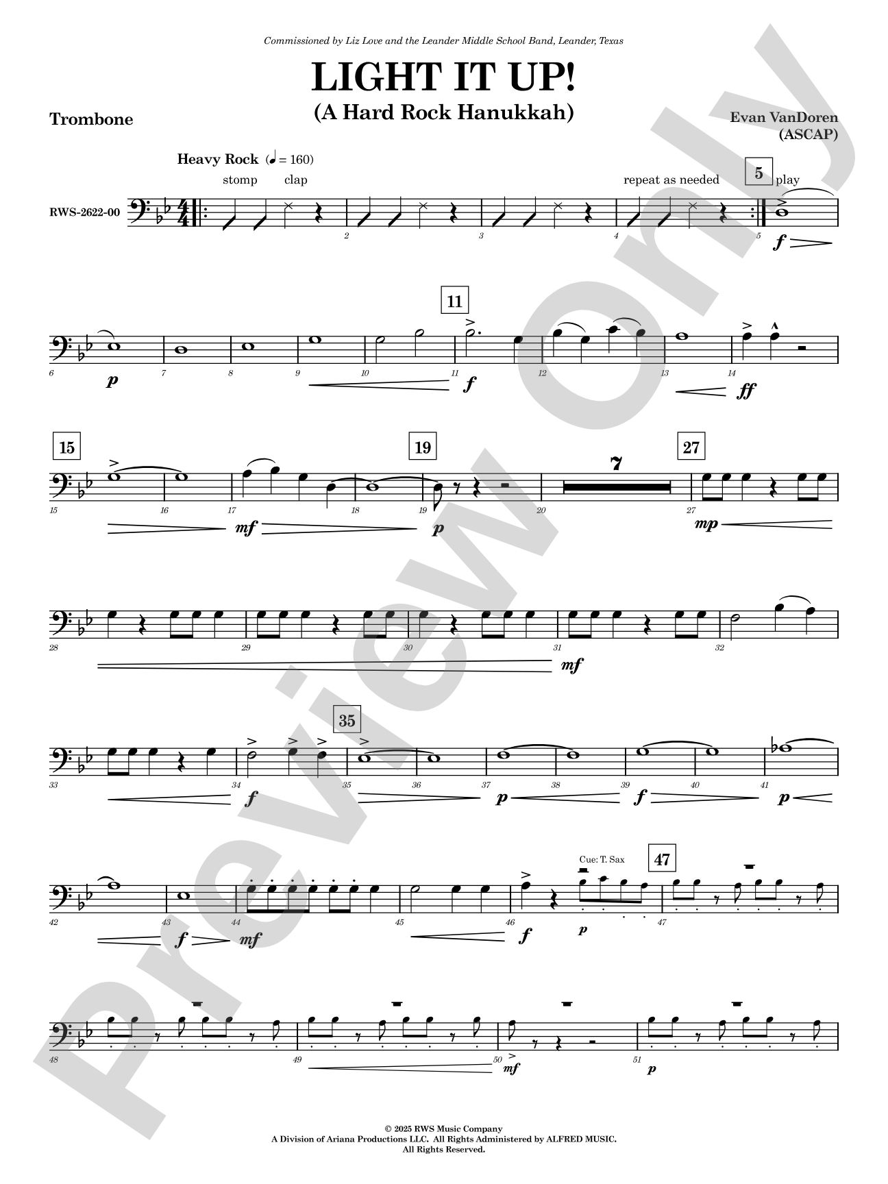 Light It Up!: 1st Trombone