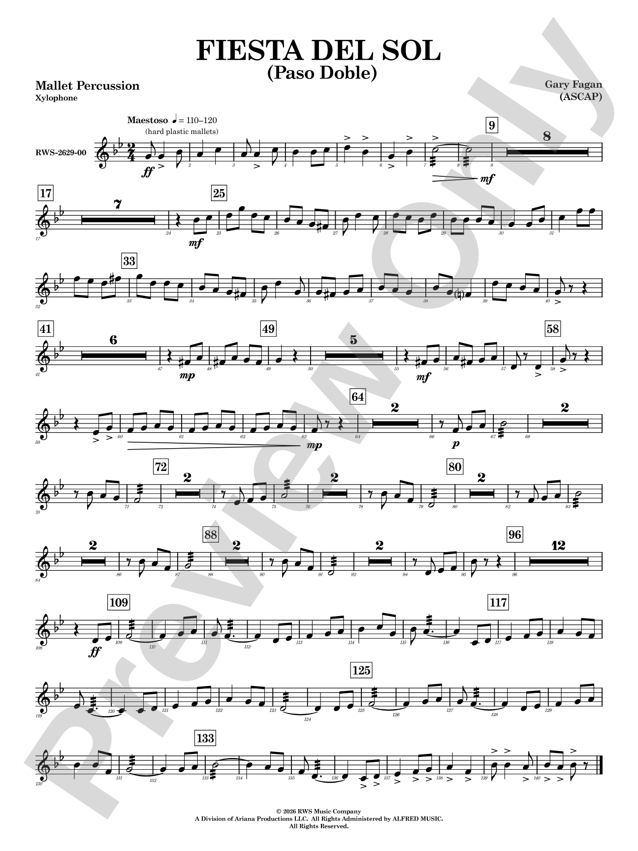 Fiesta del Sol: Mallets