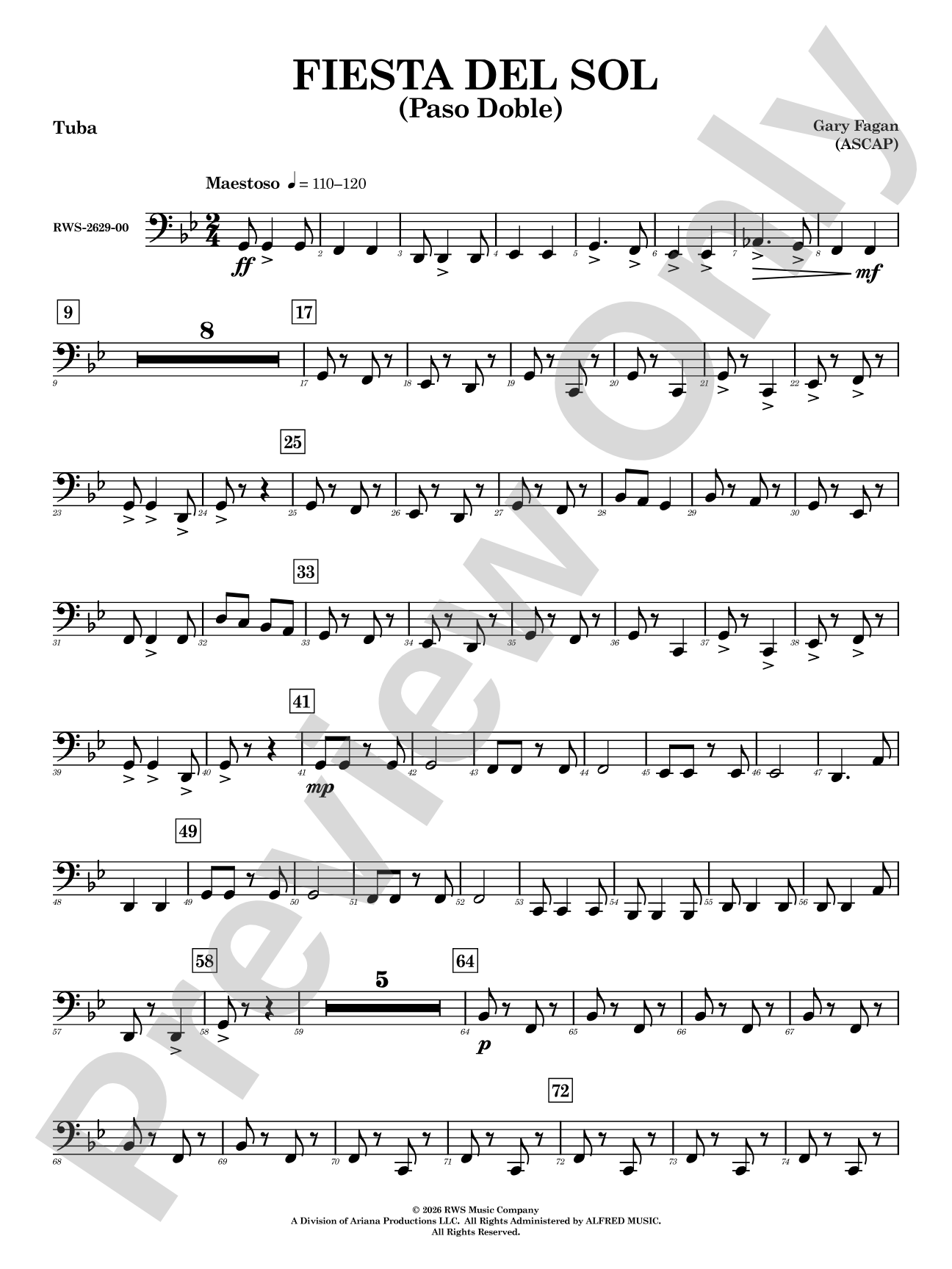 Fiesta del Sol: Tuba