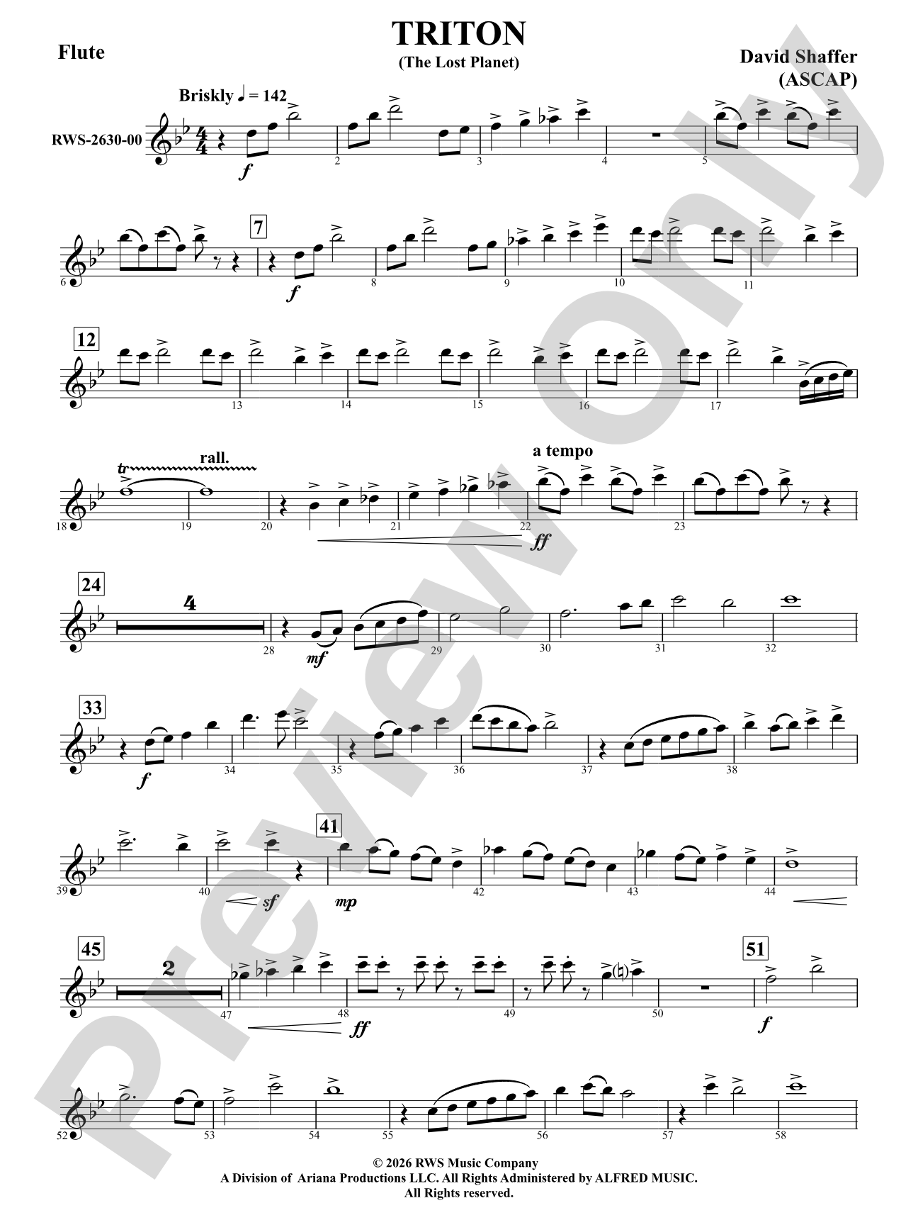 Triton: Flute