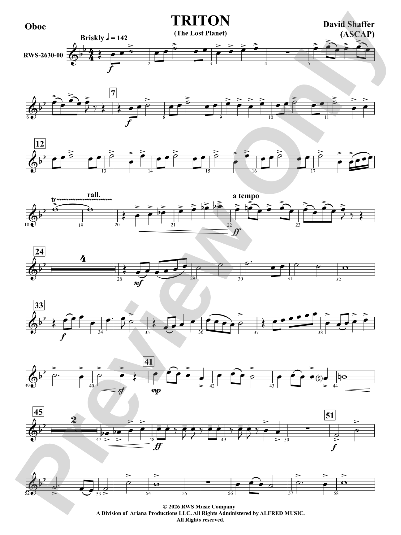 Triton: Oboe