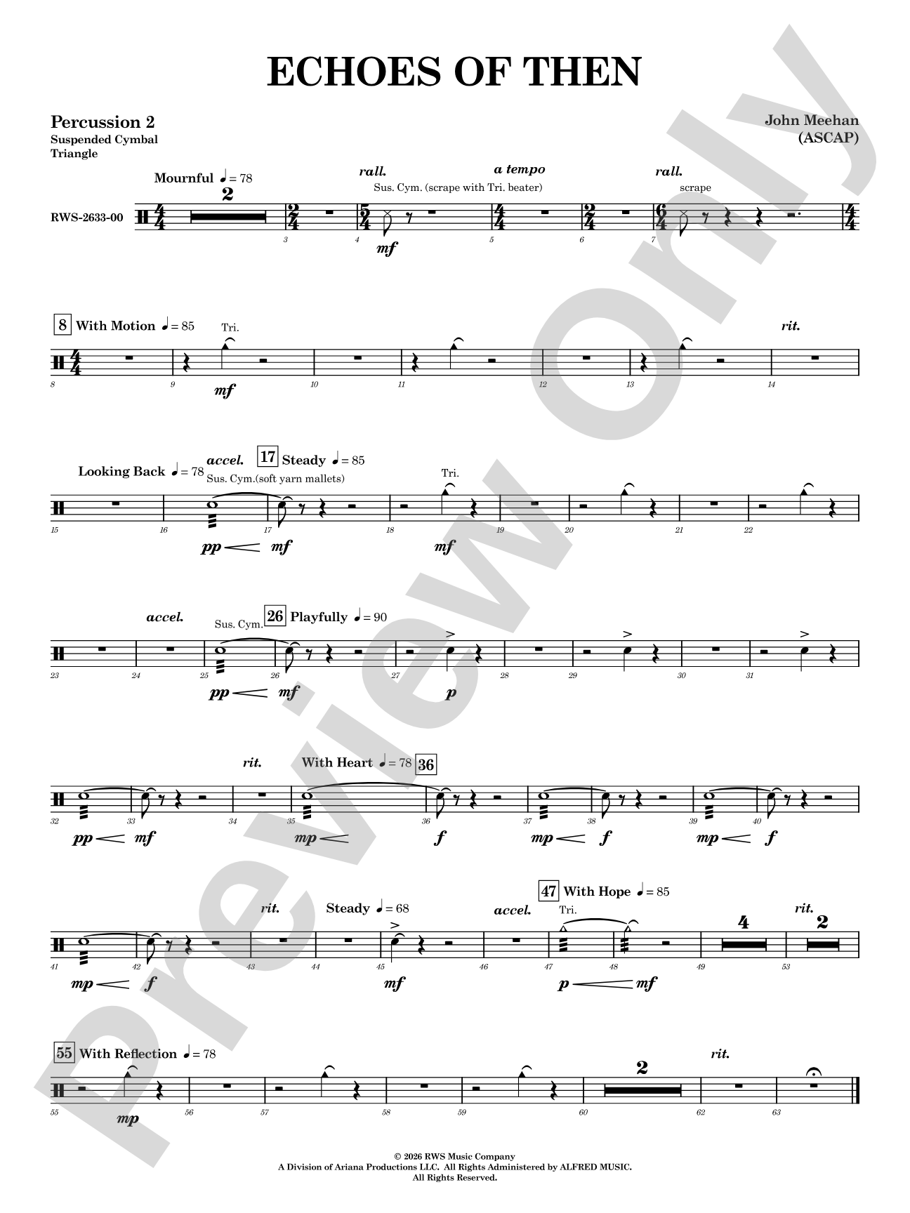 Echoes of Then: 2nd Percussion