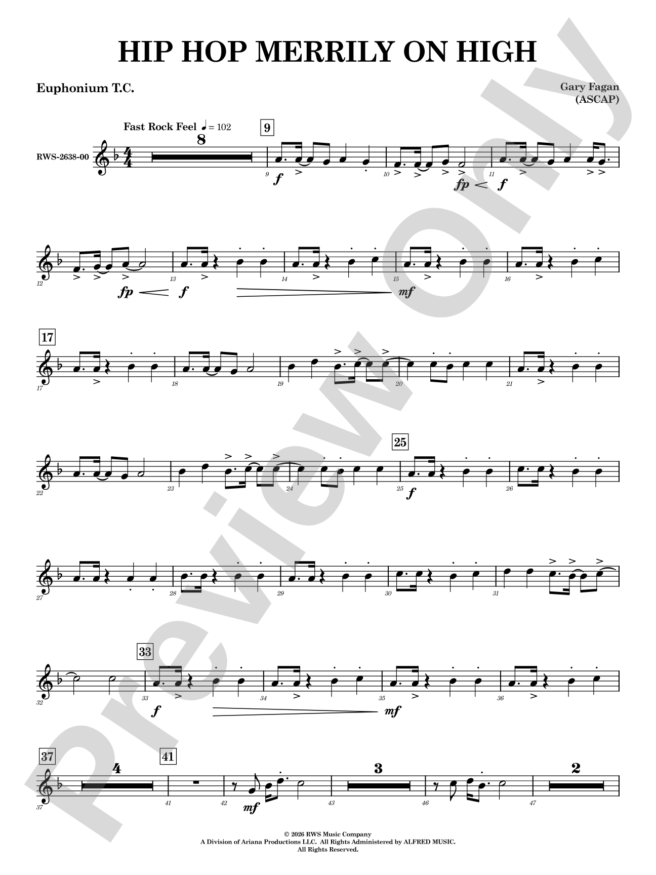 Hip Hop Merrily on High: Baritone T.C.
