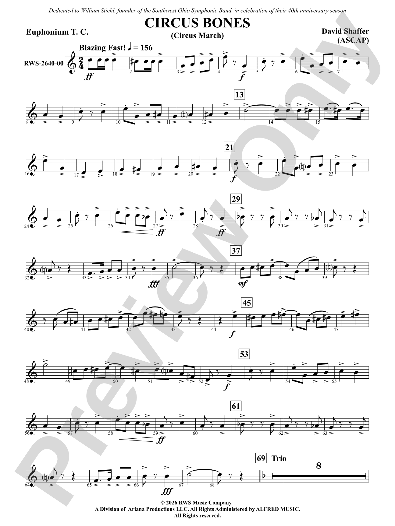 Circus Bones: Baritone T.C.