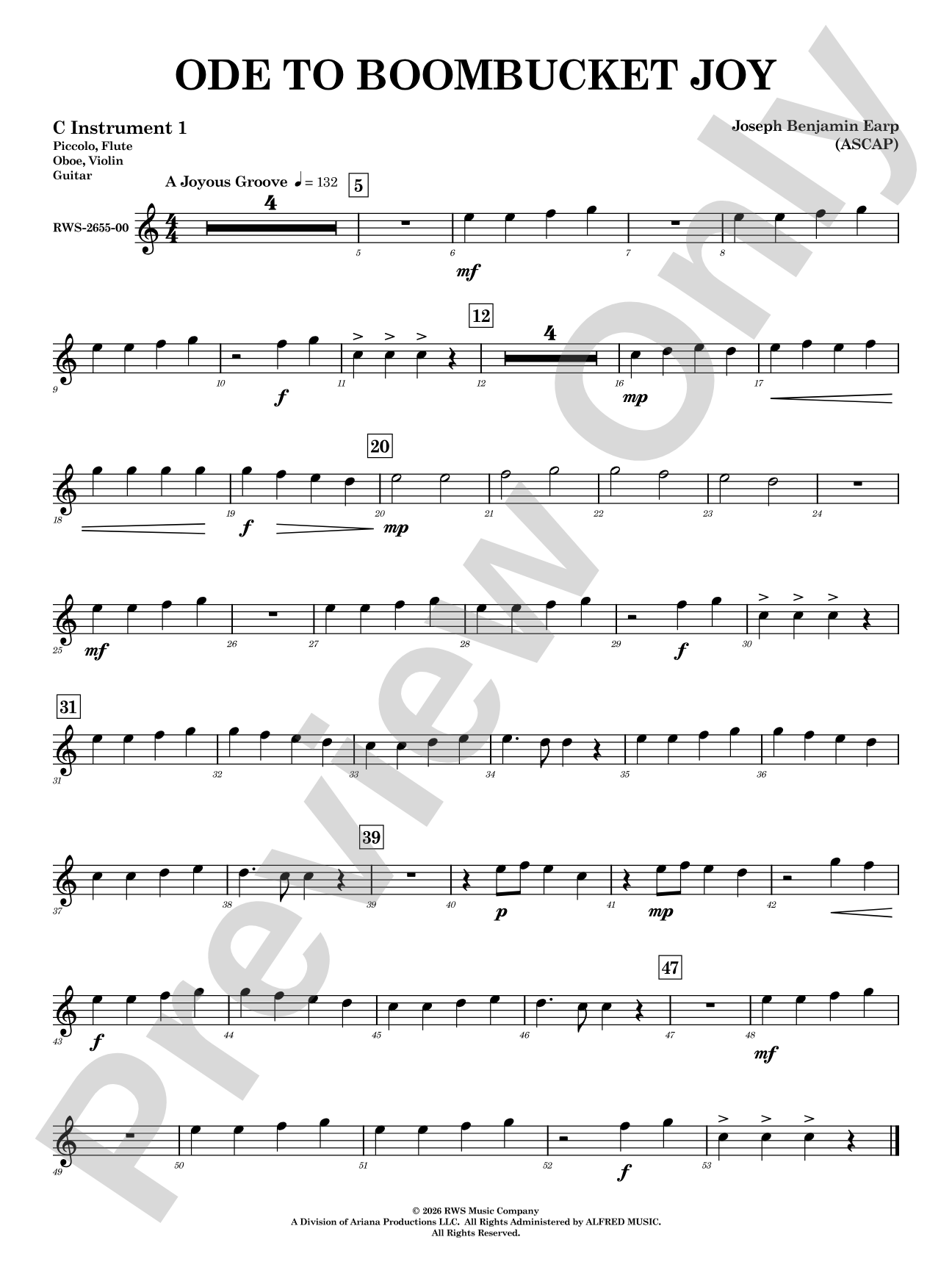 Ode to Boombucket Joy: Part 1 - C Instruments (T.C.)