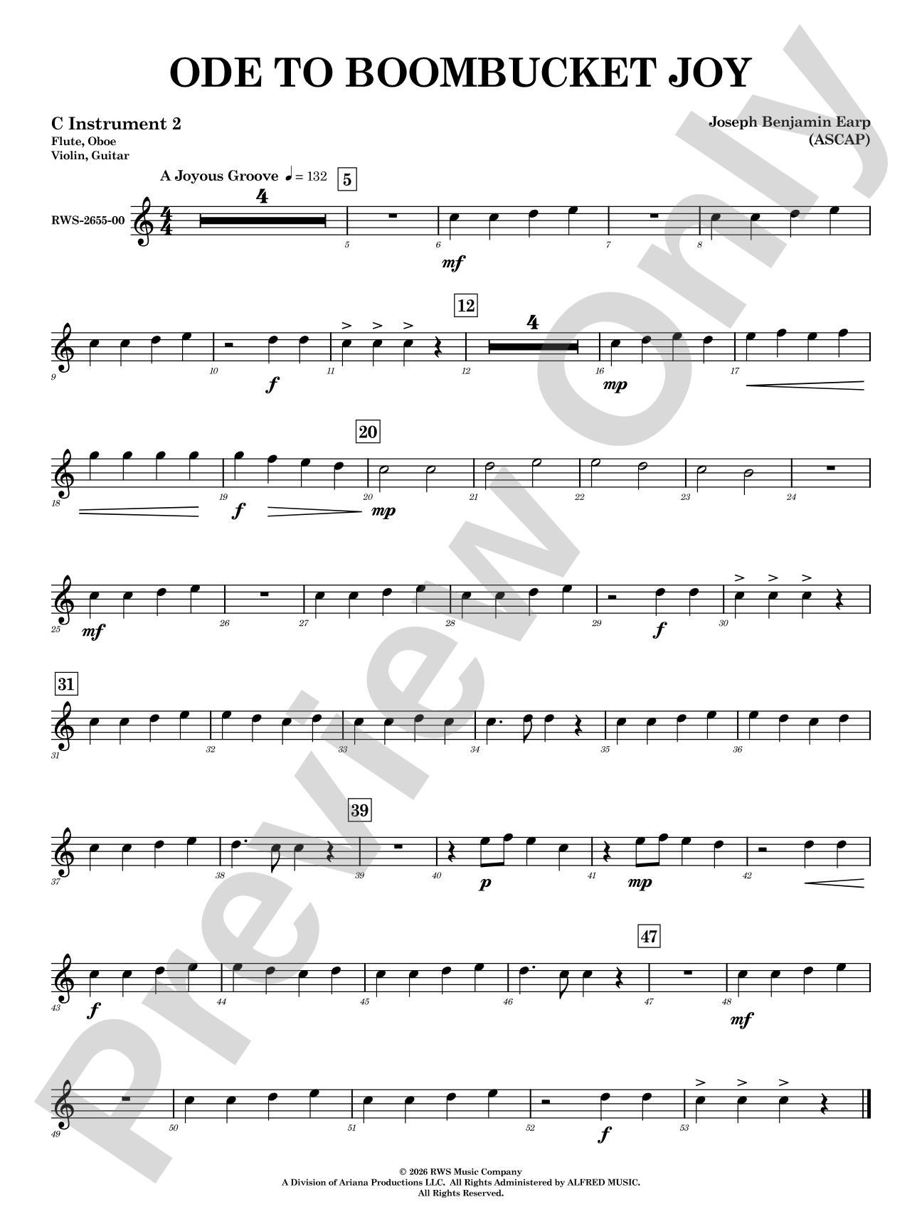 Ode to Boombucket Joy: Part 2 - C Instruments (T.C.)
