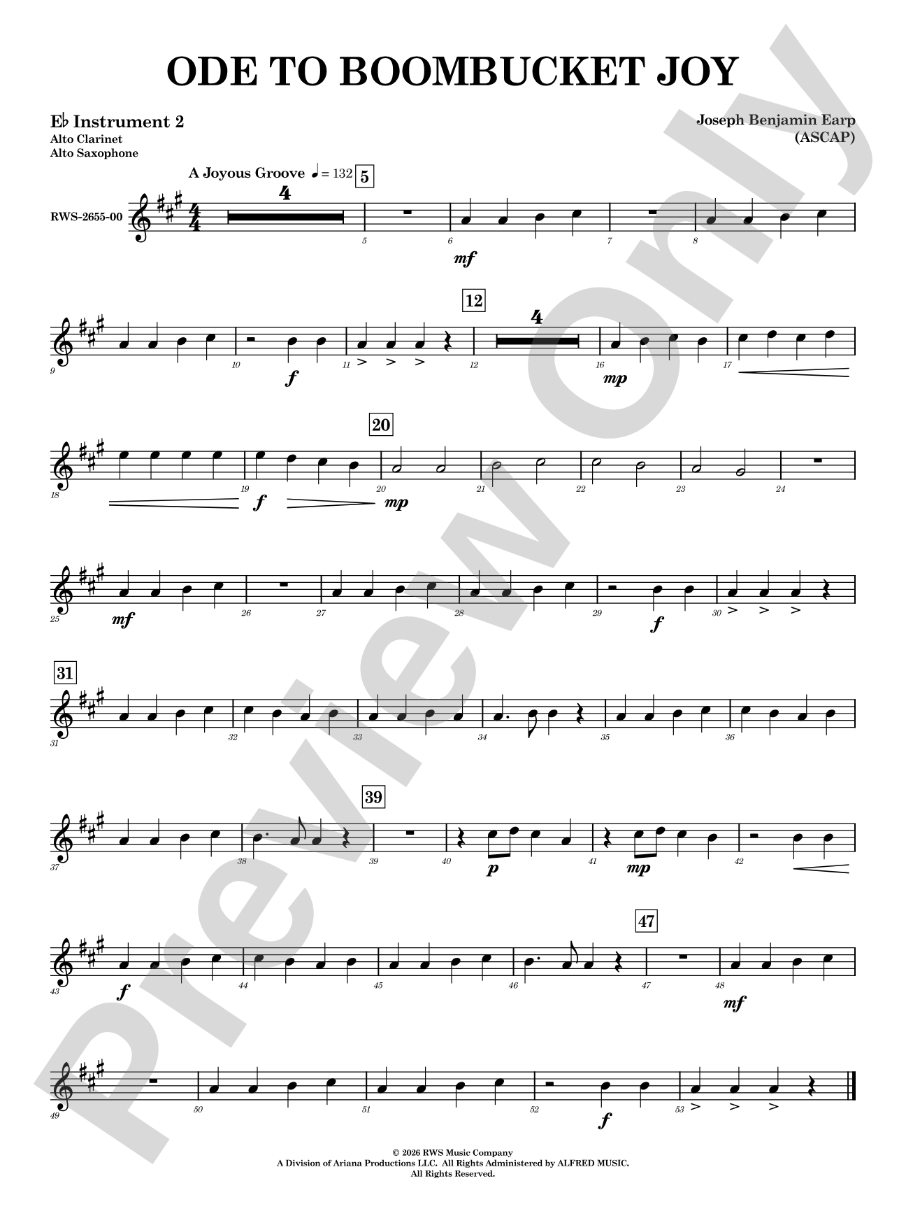 Ode to Boombucket Joy: Part 2 - E-flat Instruments
