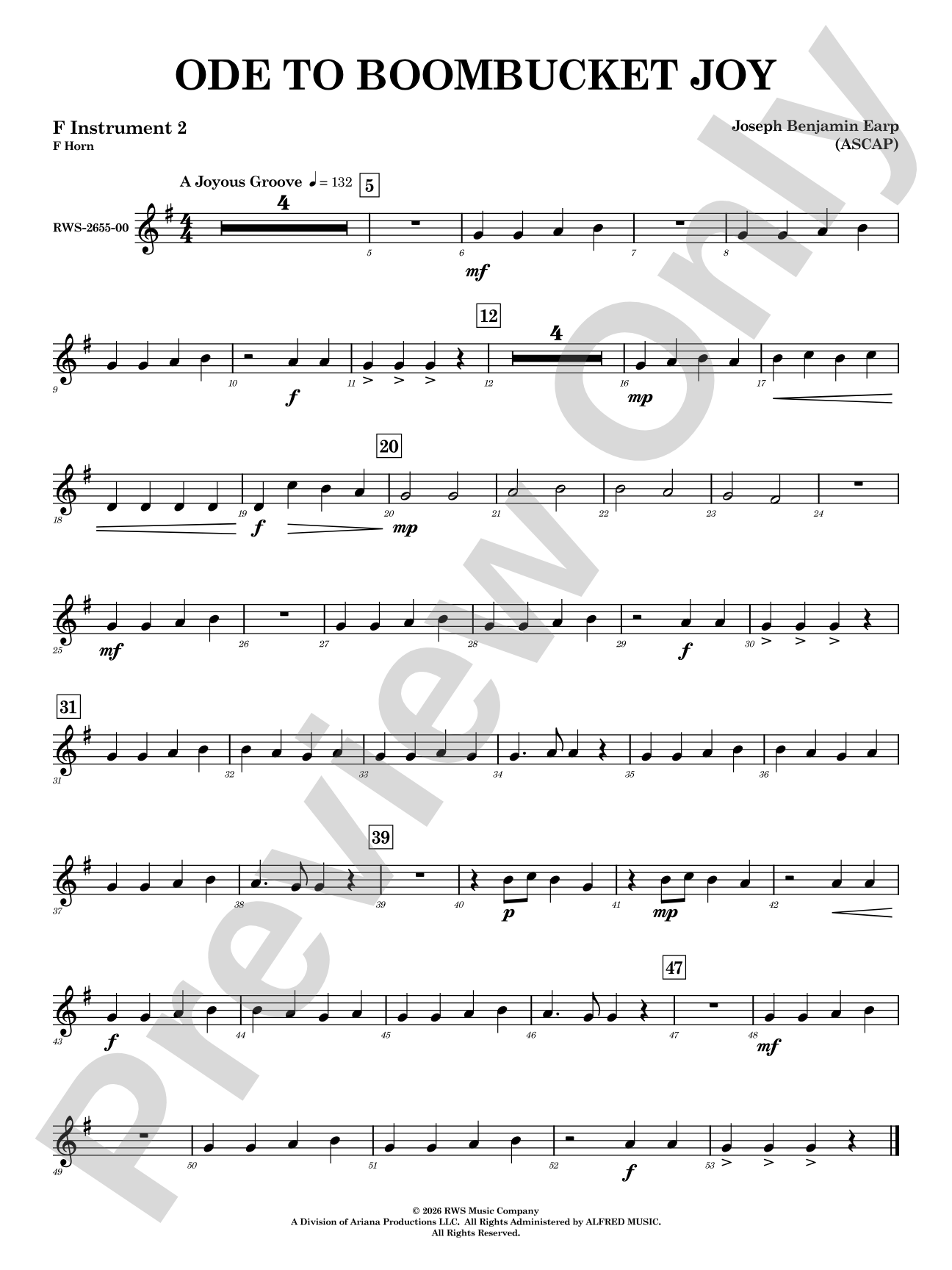 Ode to Boombucket Joy: Part 2 - F Instruments