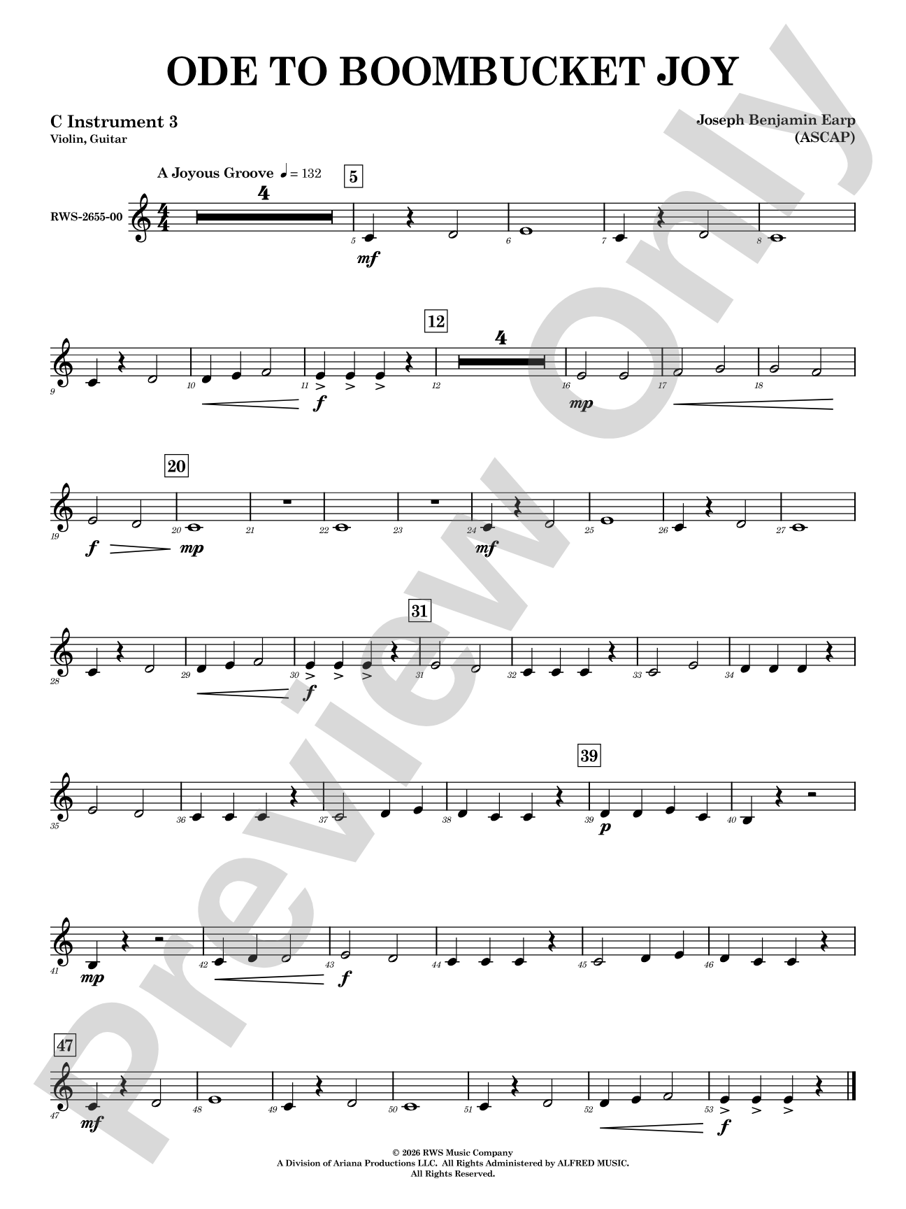 Ode to Boombucket Joy: Part 3 - C Instruments (T.C.)