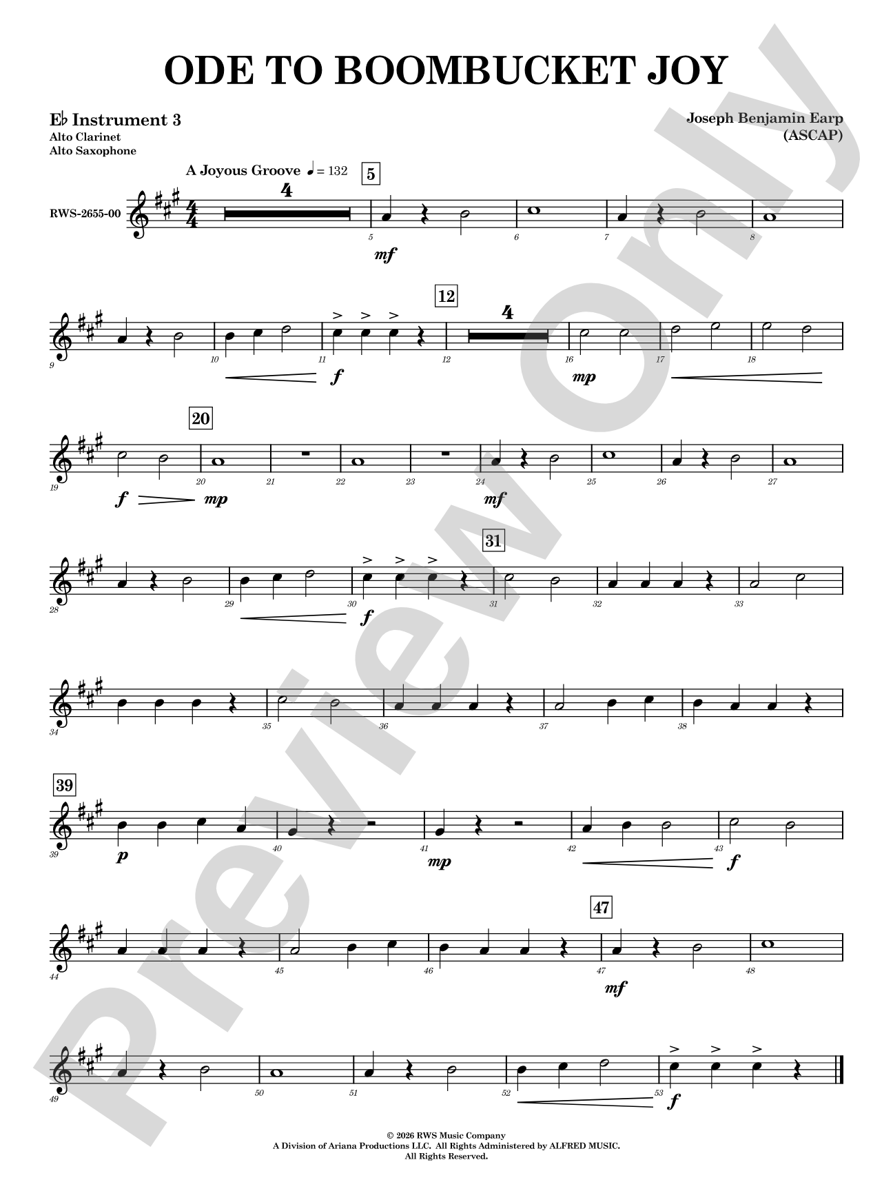 Ode to Boombucket Joy: Part 3 - E-flat Instruments