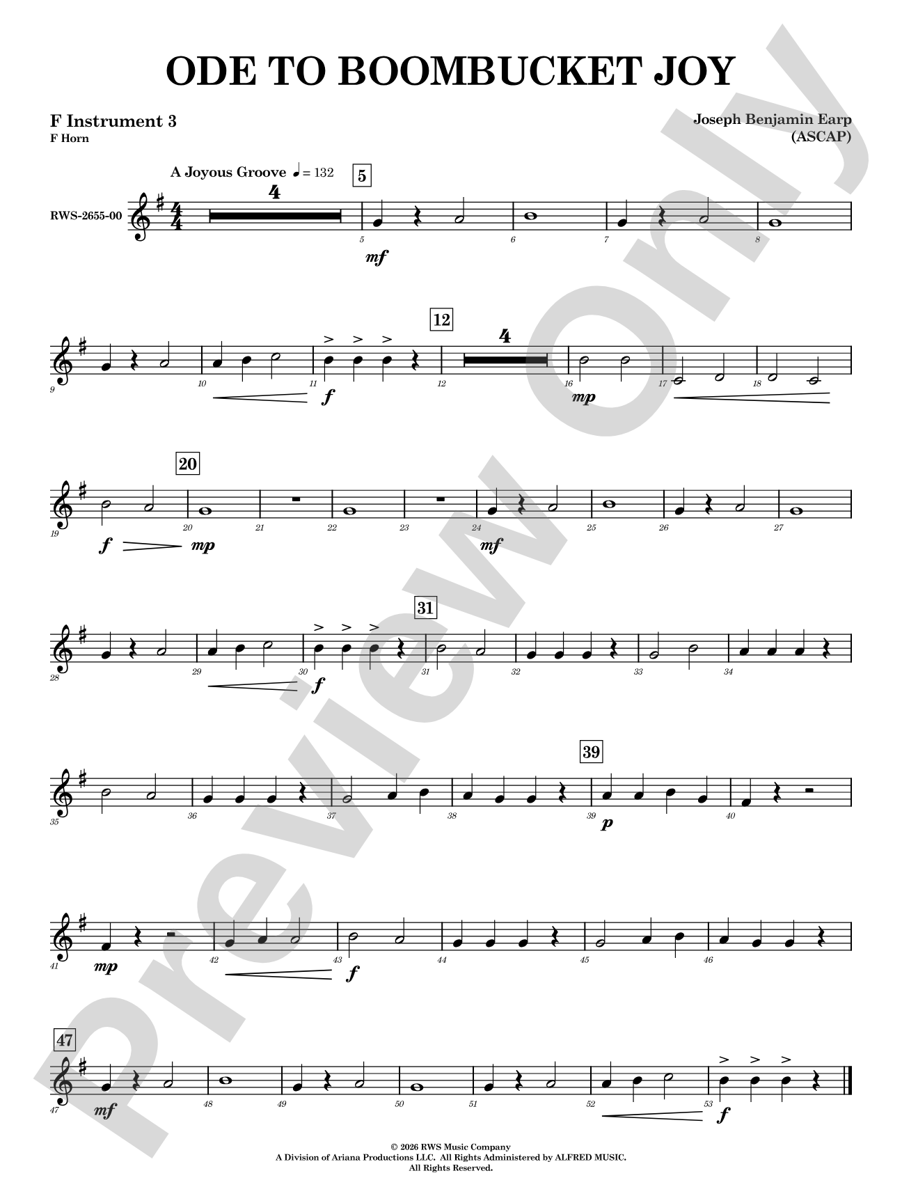 Ode to Boombucket Joy: Part 3 - F Instruments