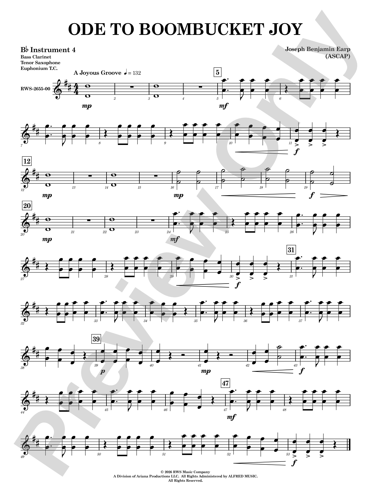 Ode to Boombucket Joy: Part 4 - B-flat Instruments