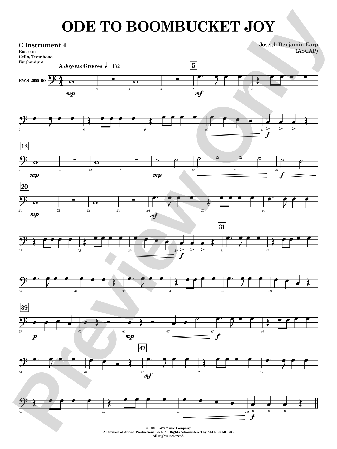 Ode to Boombucket Joy: Part 4 - C Instruments (B.C.)