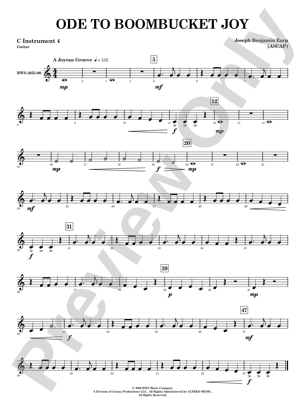 Ode to Boombucket Joy: Part 4 - C Instruments (T.C.)
