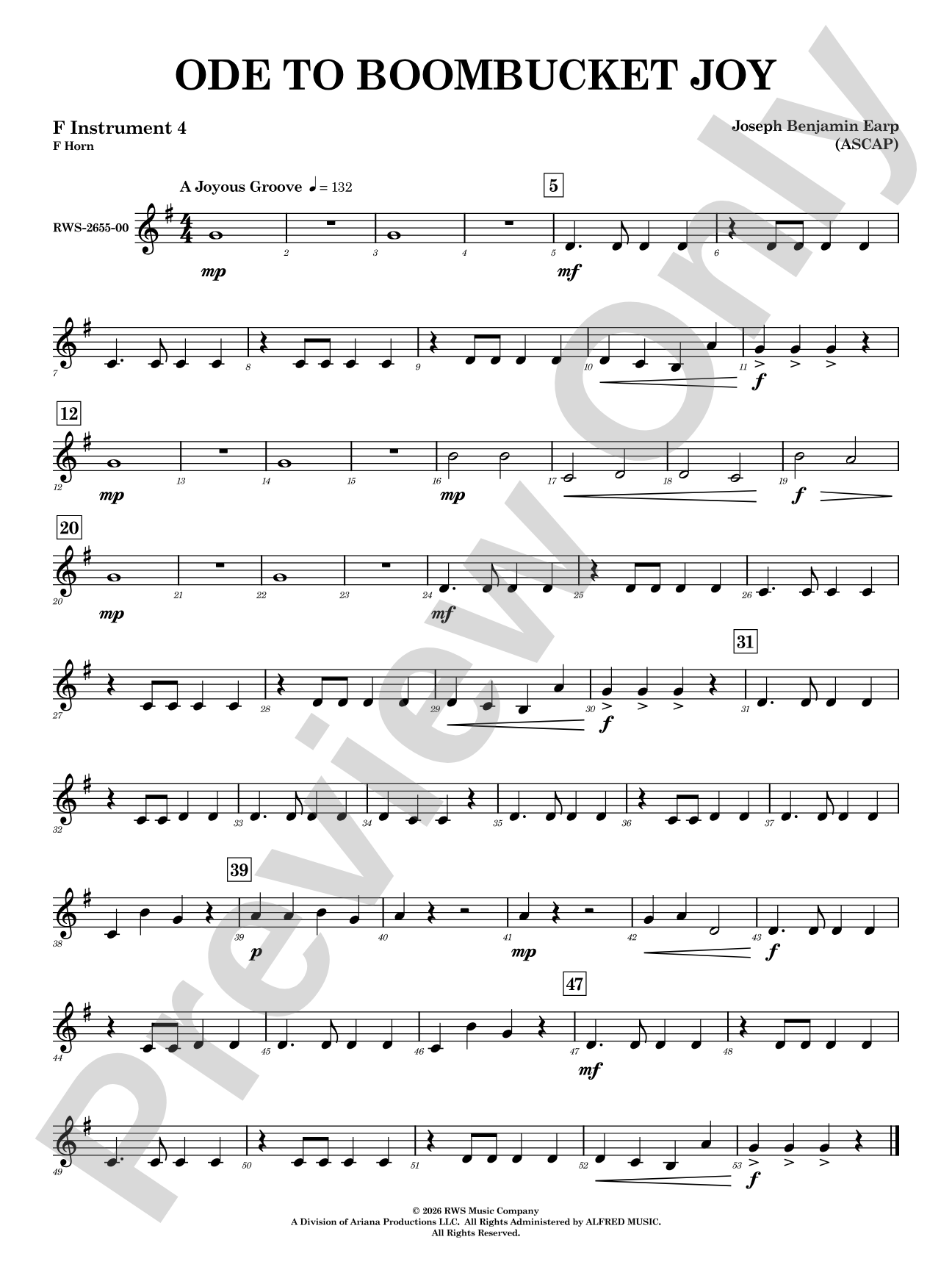 Ode to Boombucket Joy: Part 4 - F Instruments