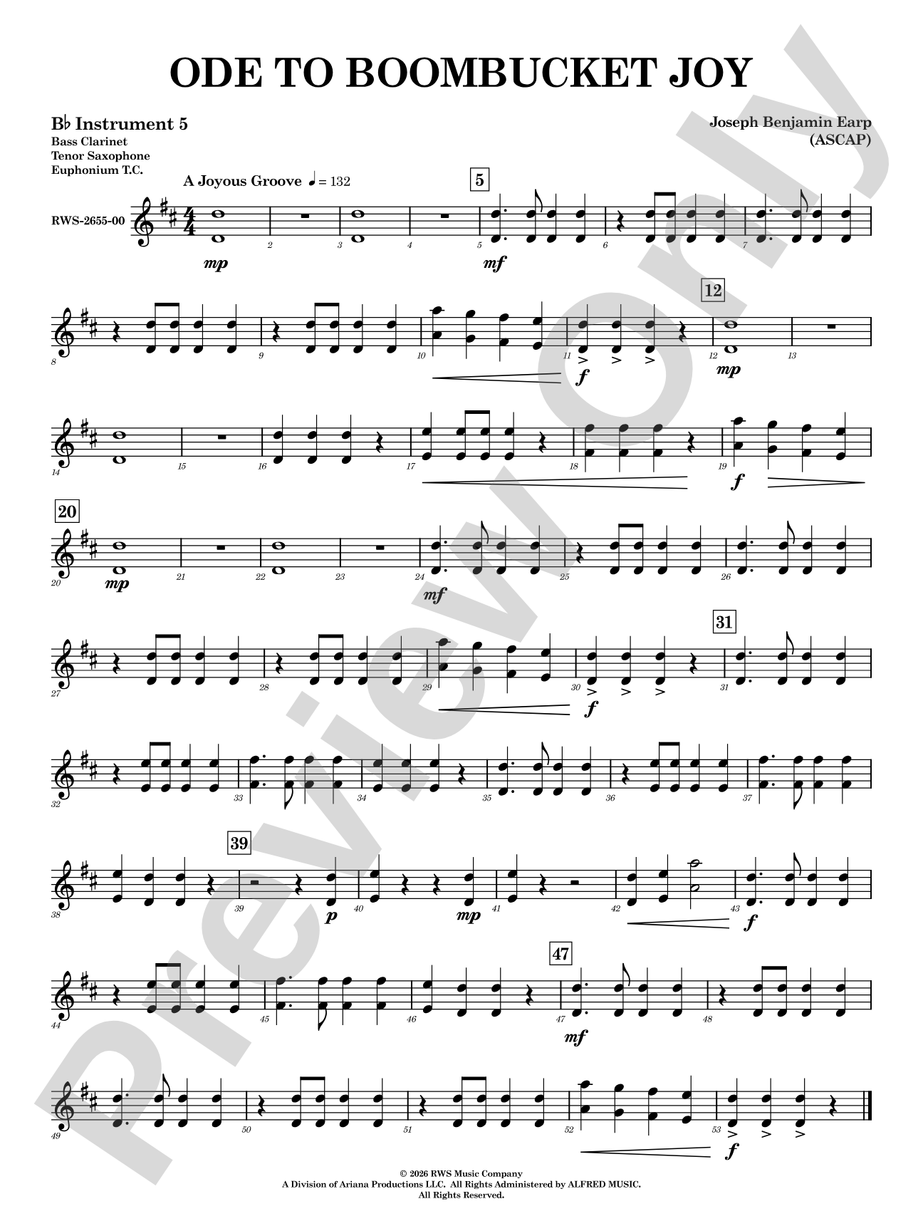 Ode to Boombucket Joy: Part 5 - B-flat Instruments