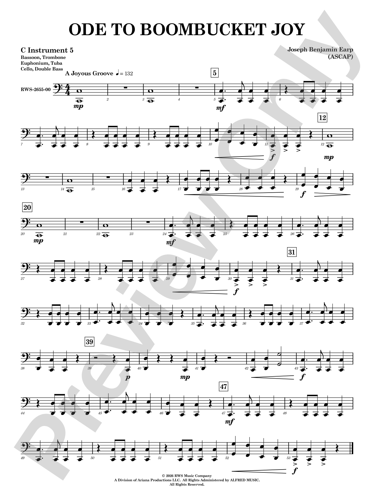 Ode to Boombucket Joy: Part 5 - C Instruments (B.C.)
