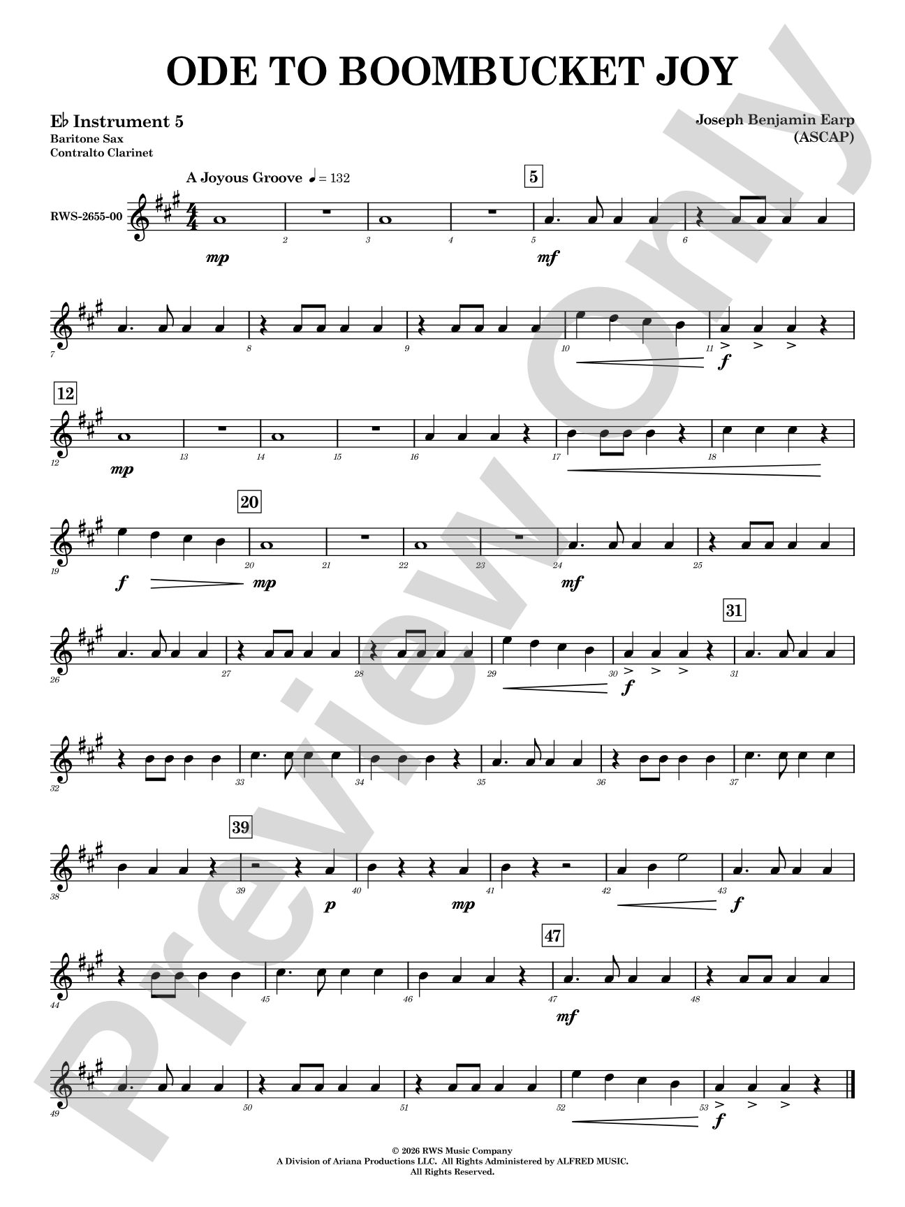 Ode to Boombucket Joy: Part 5 - E-flat Instruments