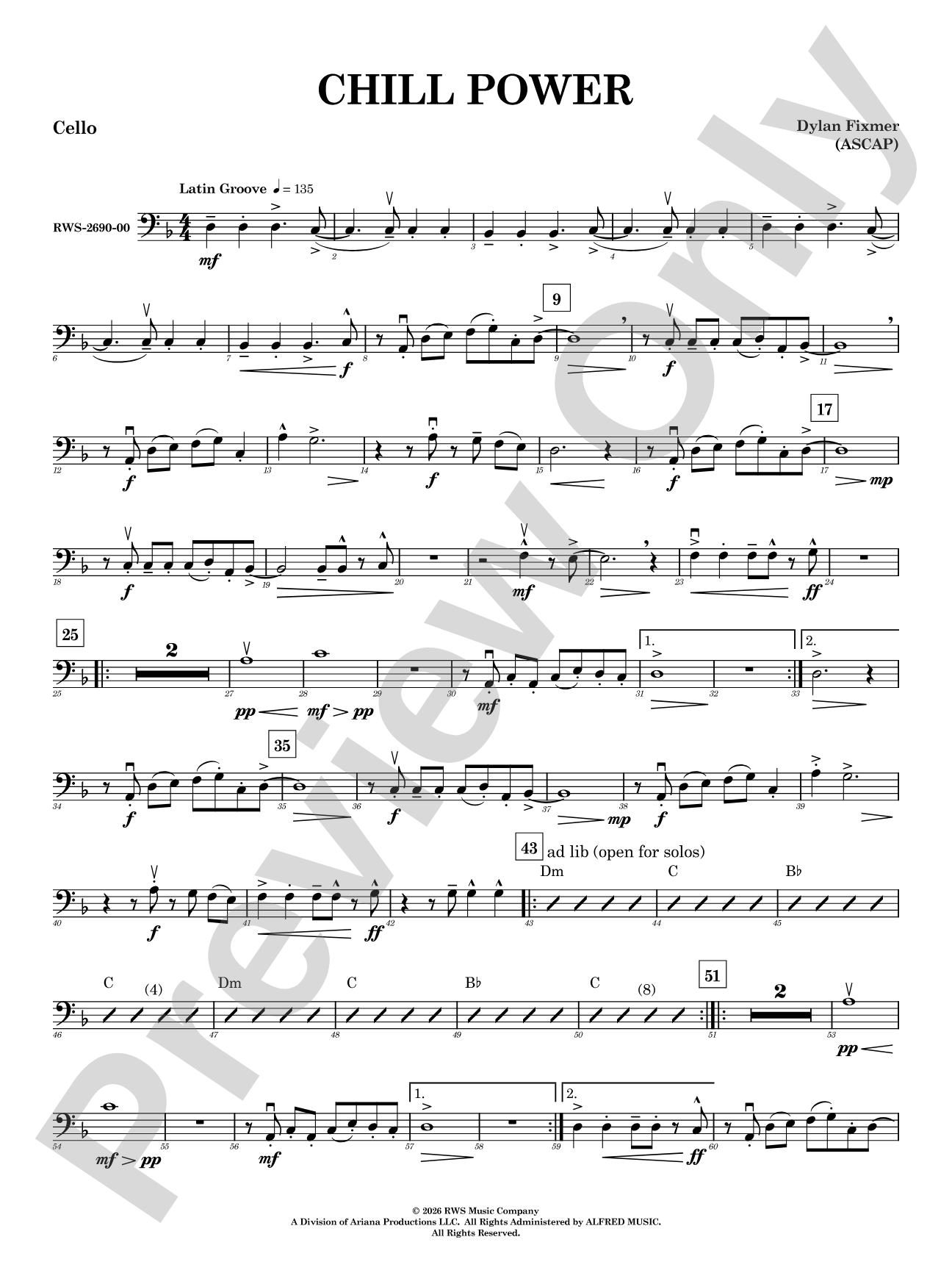 Chill Power: Cello