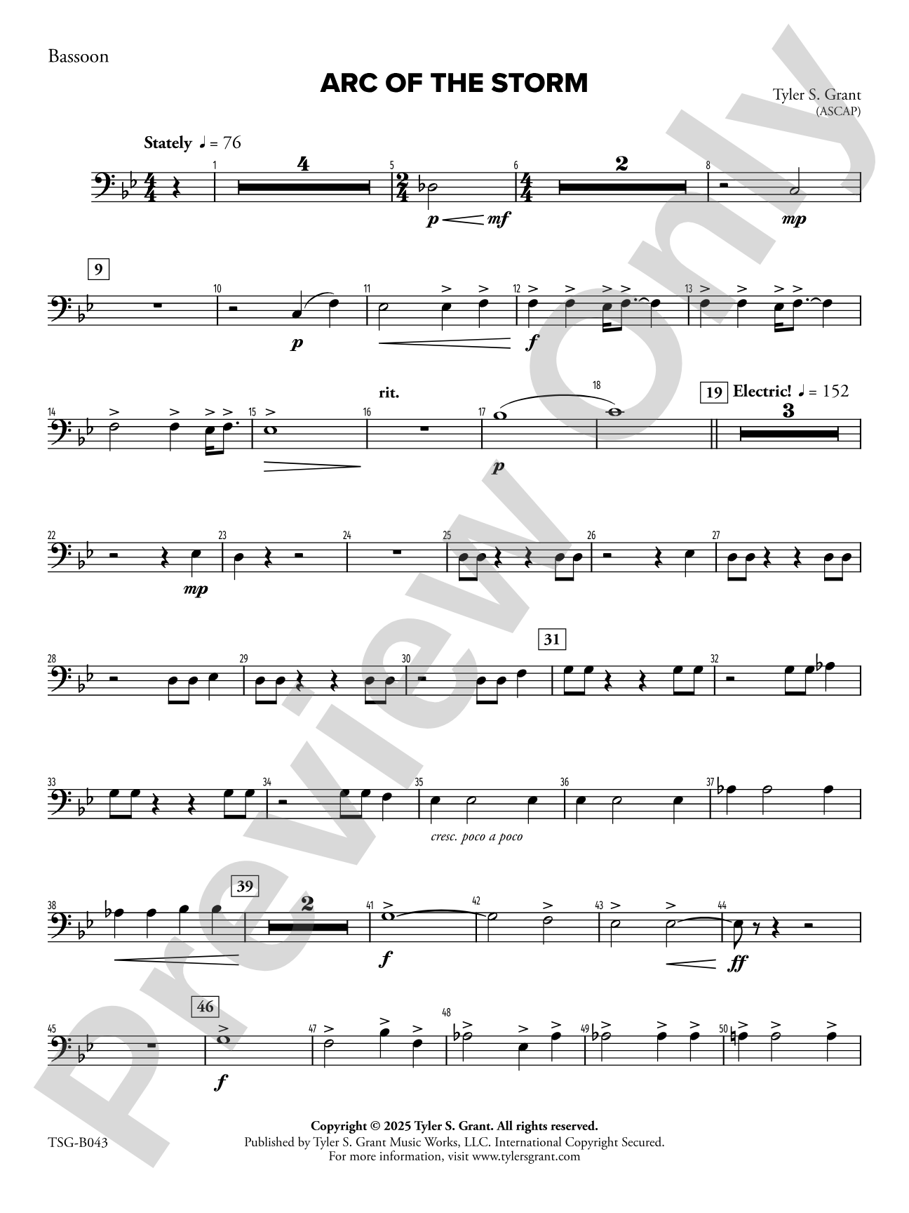 Arc of the Storm: Bassoon