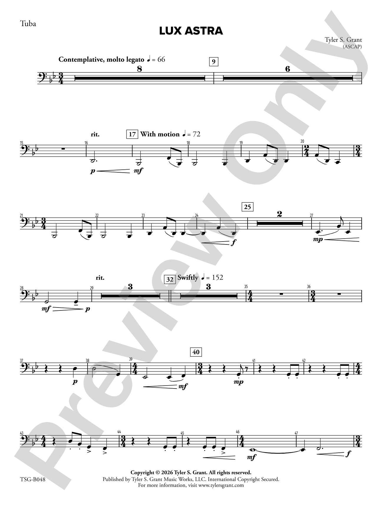 Lux Astra: Tuba