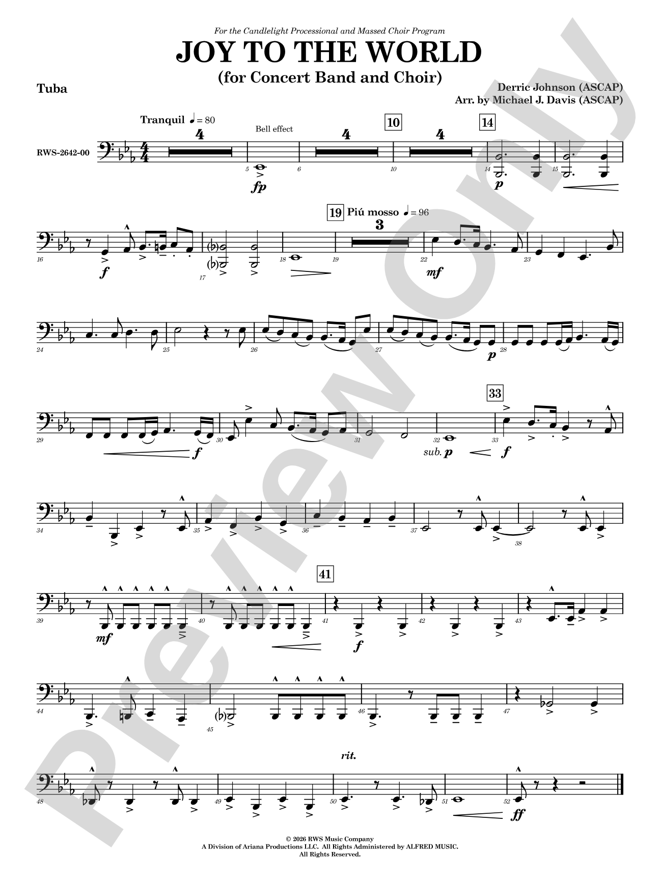 Joy to the World: Tuba