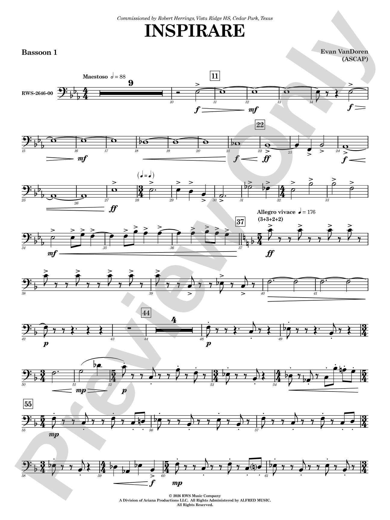 Inspirare: Bassoon