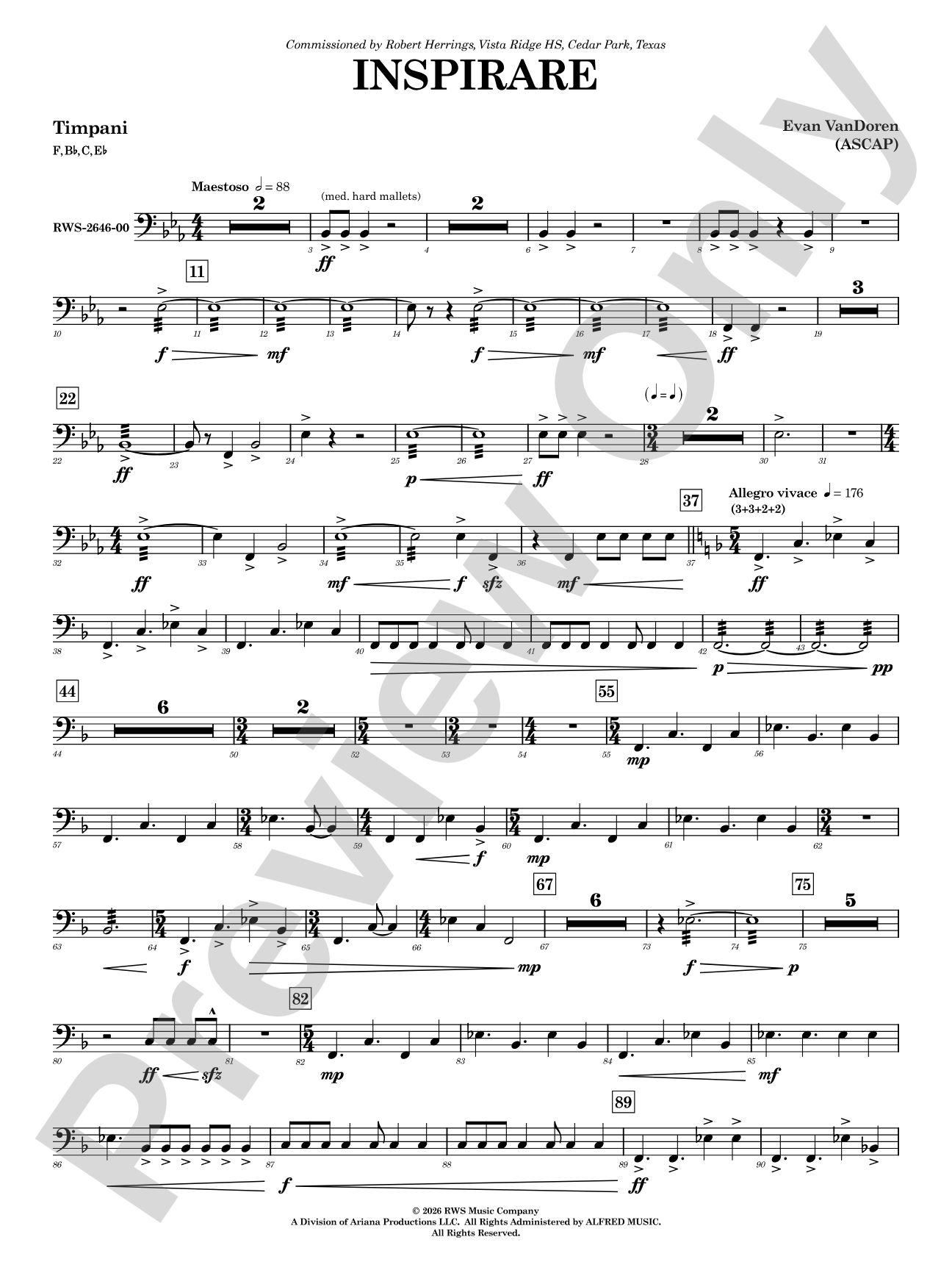 Inspirare: Timpani