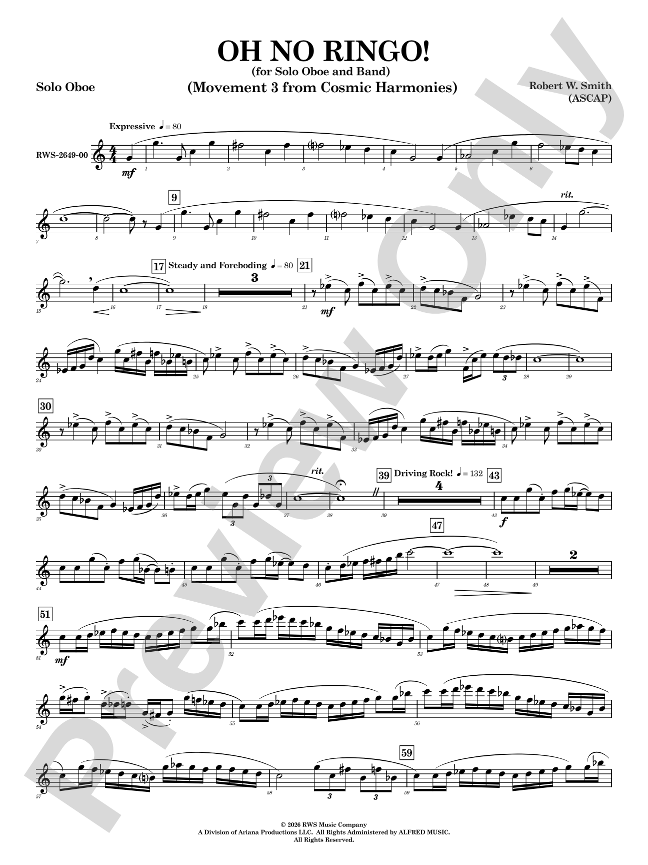 Oh No Ringo!: String Bass Obbligato