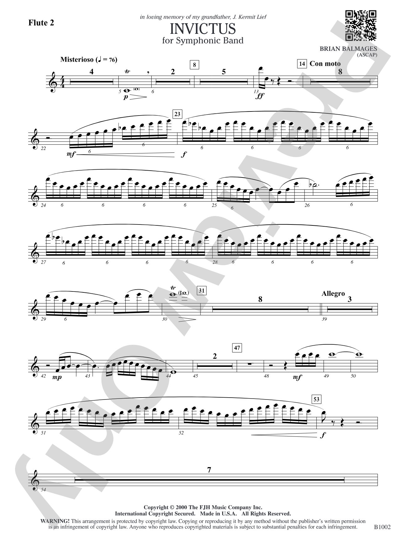 Invictus: Flute 2