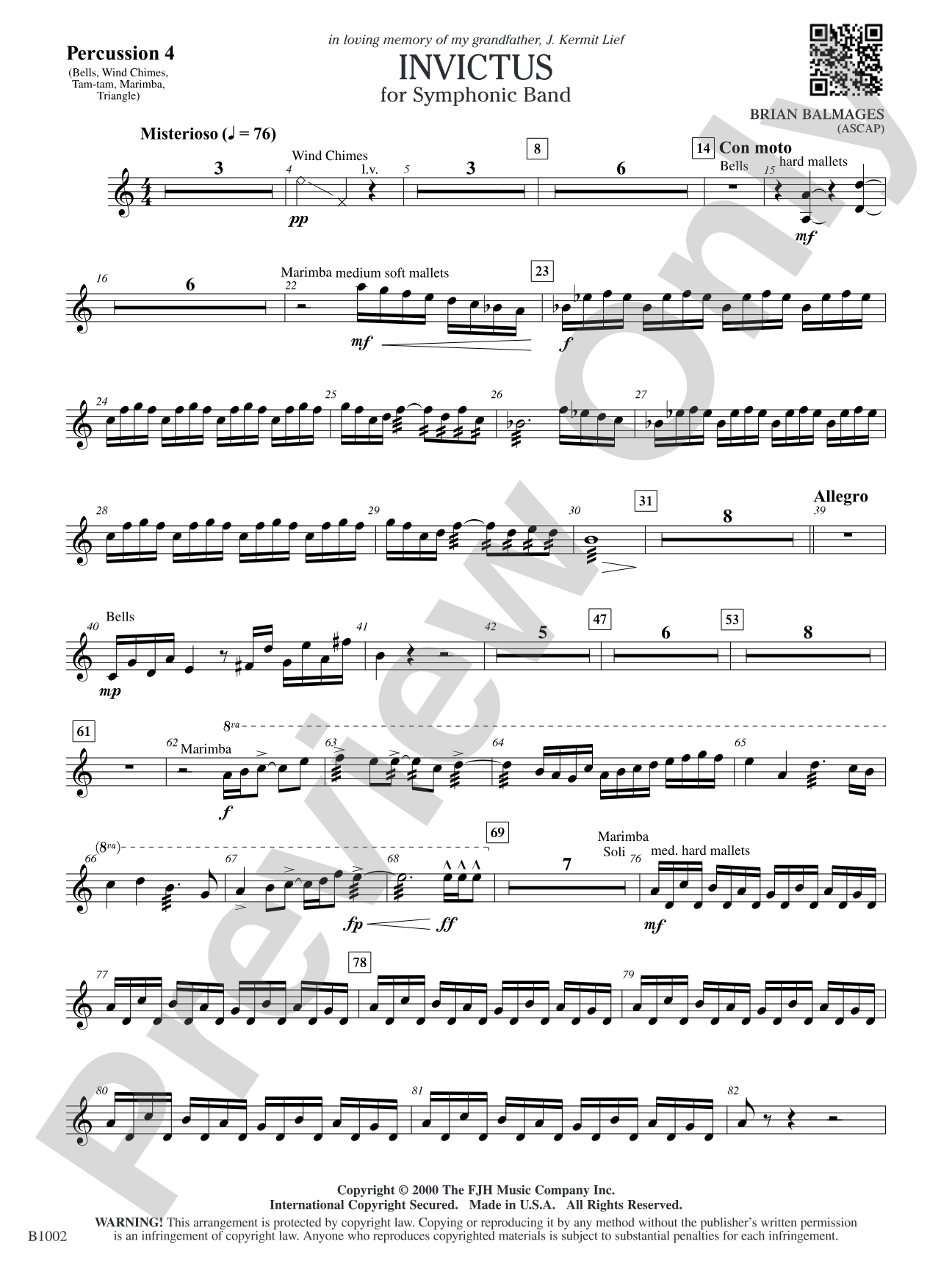 Invictus: Percussion 4