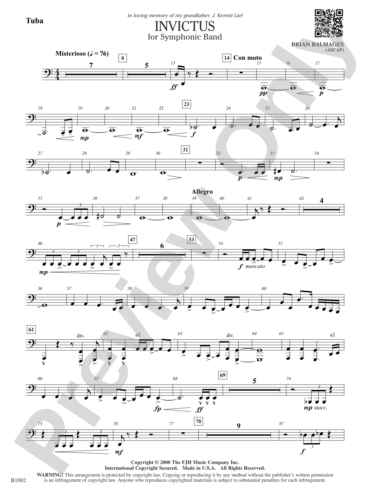 Invictus: Tuba