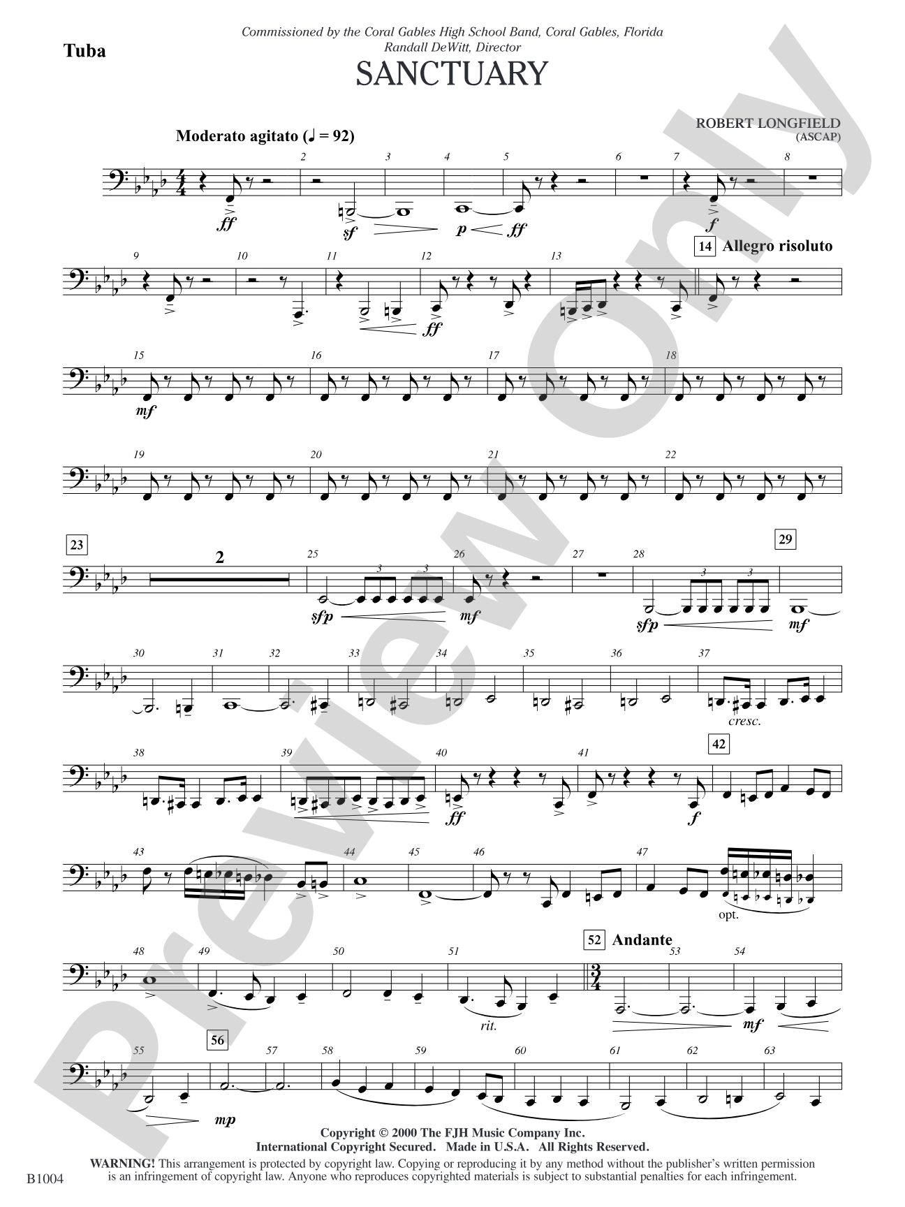 Sanctuary: Tuba