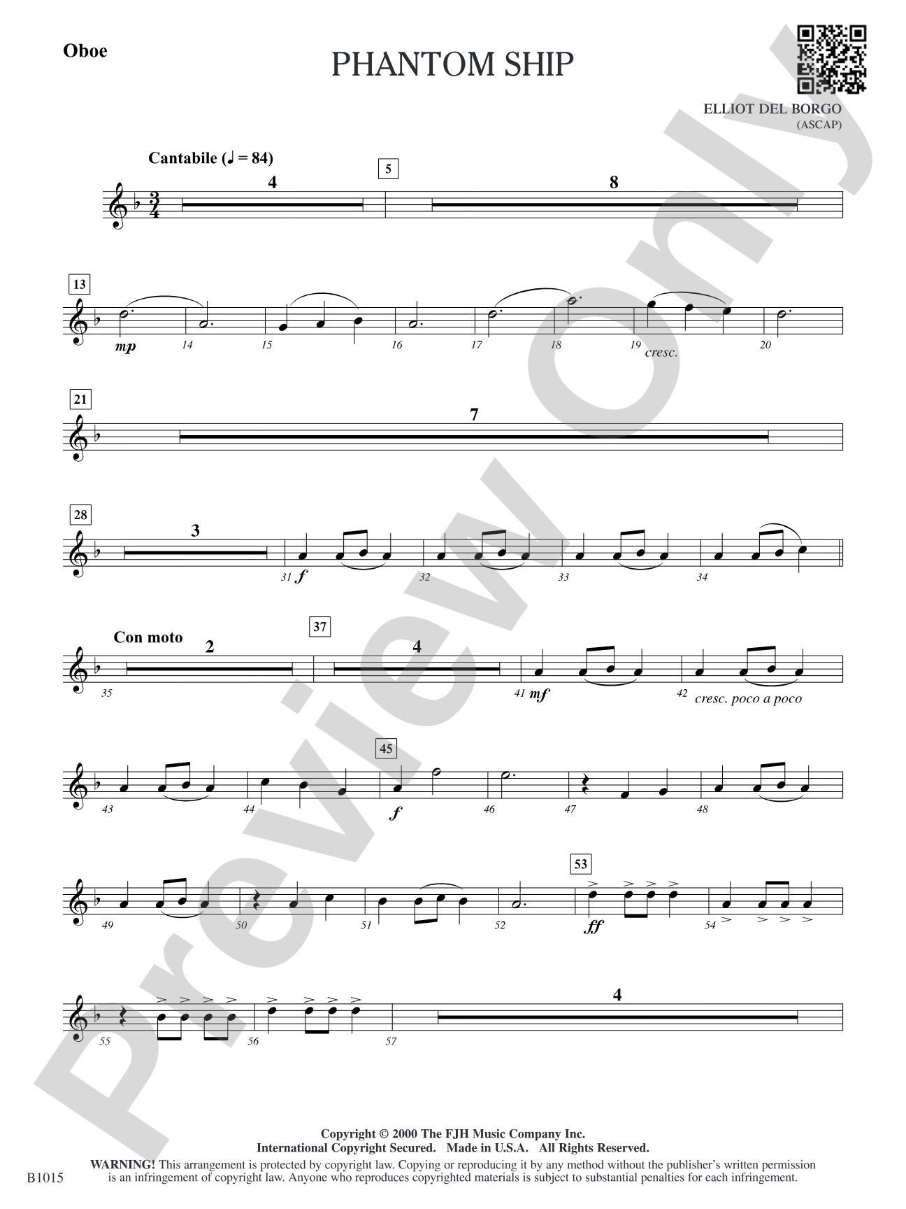 Phantom Ship: Oboe